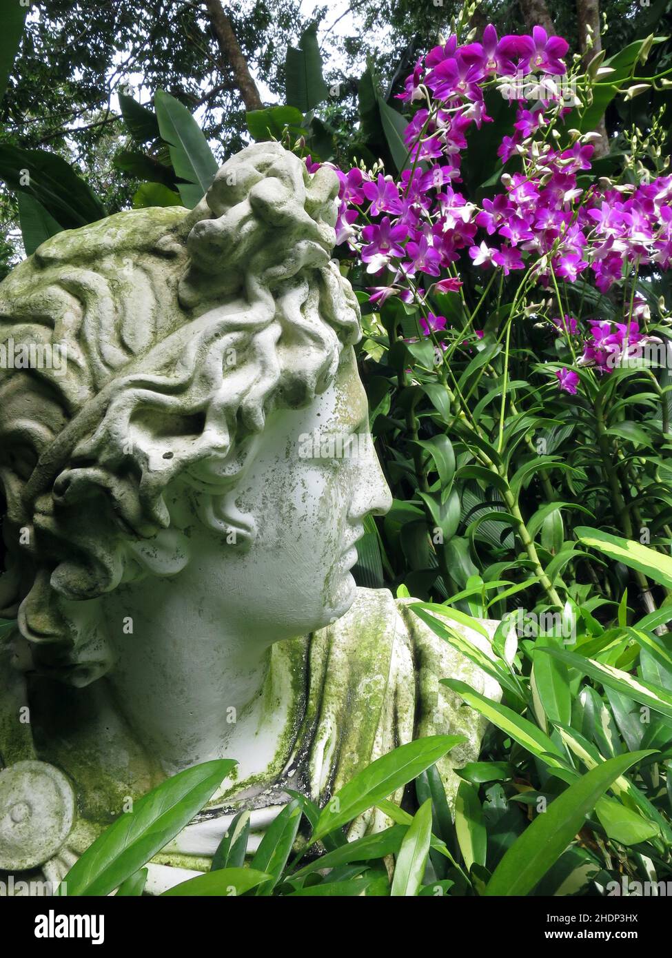 statue, jardin jardin formel, statues, jardins formels Banque D'Images