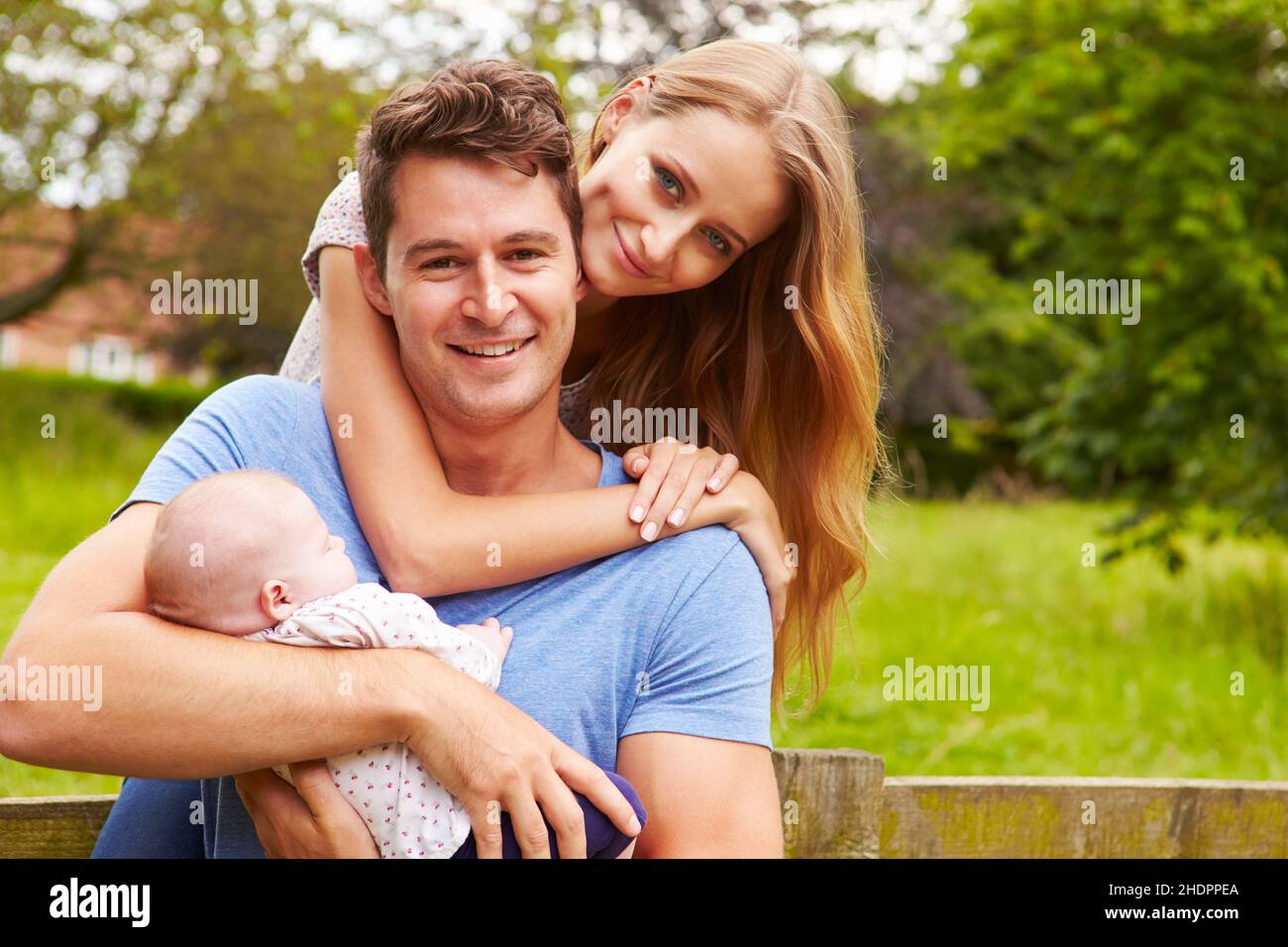 bébé, famille, famille chanceux, babe, bébés,bébés humains, familles Banque D'Images