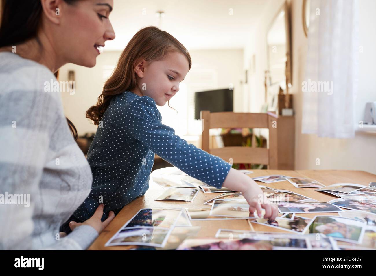 photos, photos de famille, histoire de famille, photo, histoire de famille Banque D'Images