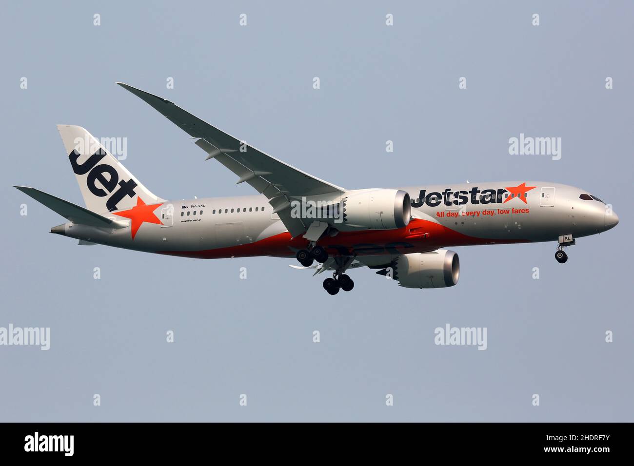 boeing 788, jetstar airways Banque D'Images