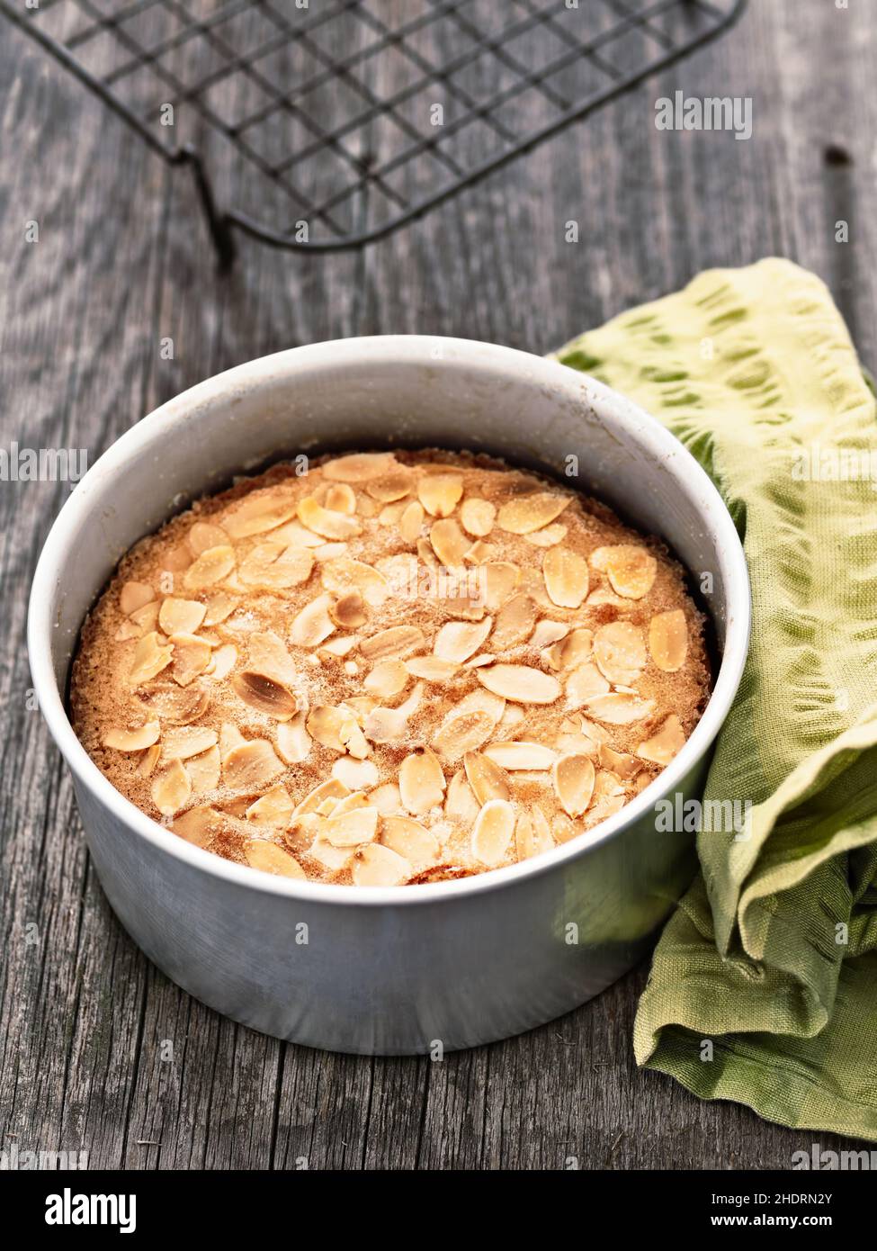 gâteau, gâteau aux amandes, gâteaux, gâteaux aux amandes Banque D'Images