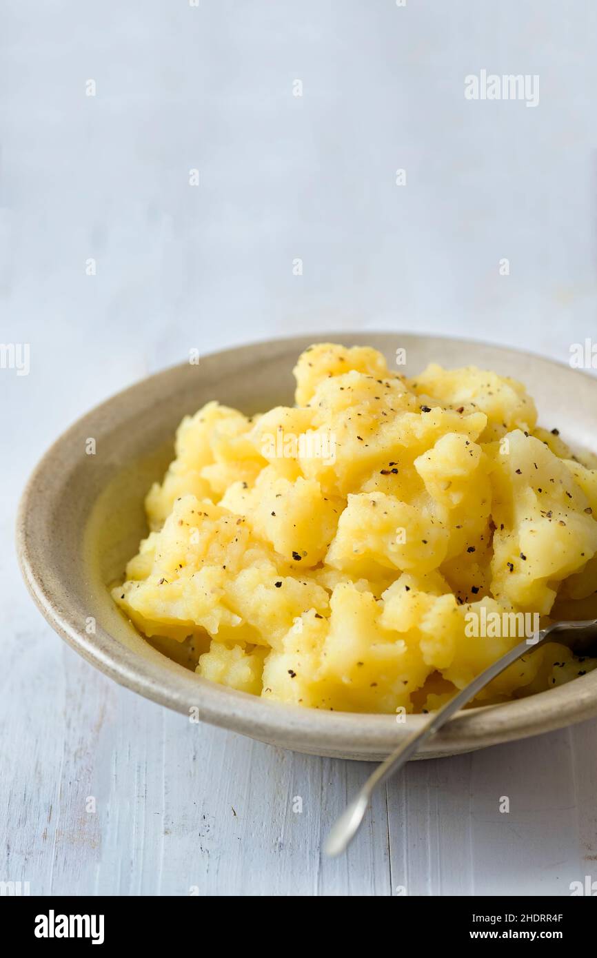 plat d'accompagnement, purée de pommes de terre, plats d'accompagnement, purée de potatos Banque D'Images plat d'accompagnement, purée de pommes de terre, plats d'accompagnement, purée de potatos Banque D'Images