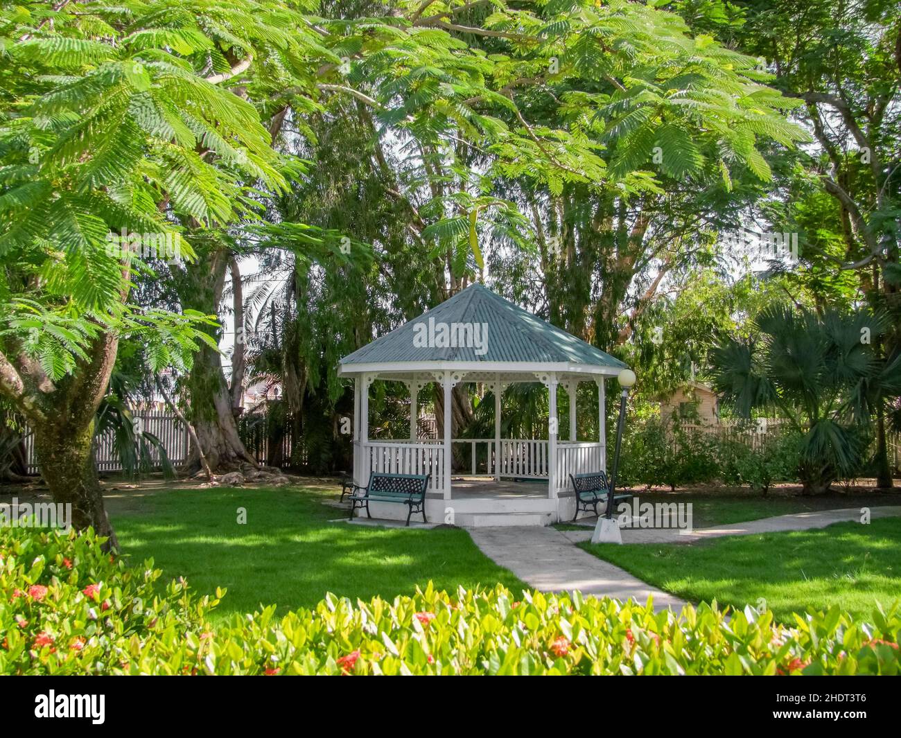 parc, pavillon, parcs, pavillons Banque D'Images