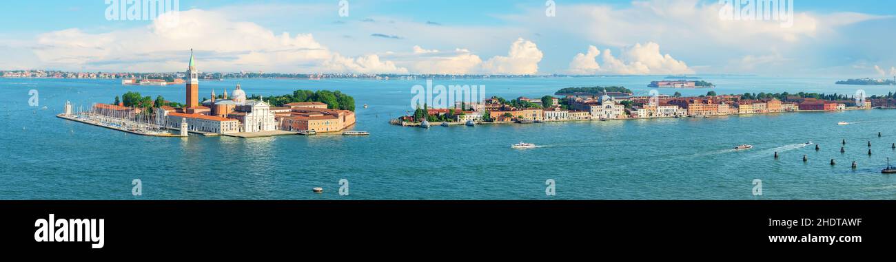 vue sur la ville, venise, san giorgio maggiore, vues sur la ville, venise,san giorgio maggiores Banque D'Images