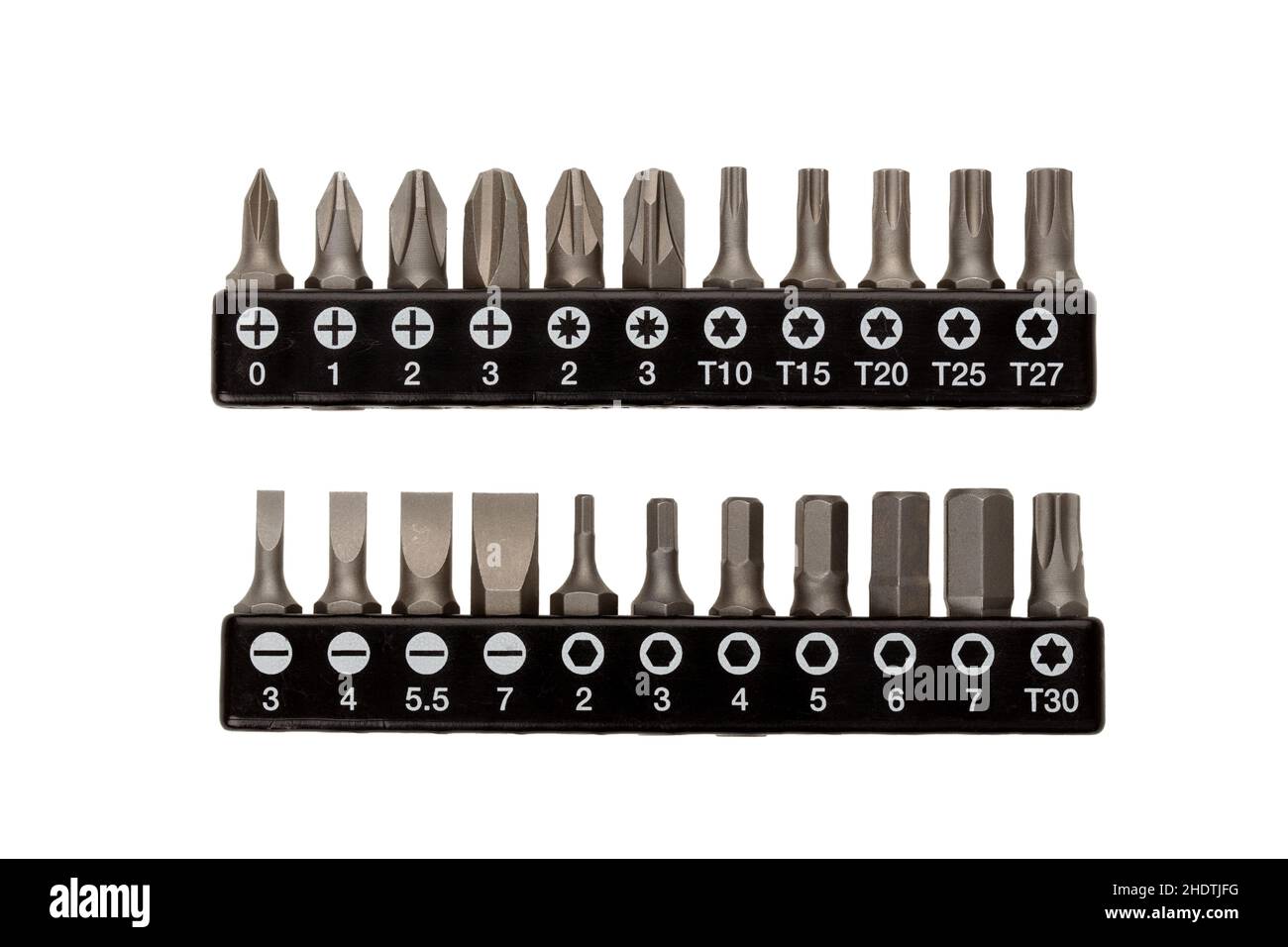 embout, tournevis, jeu, embouts, tournevis,ensembles Banque D'Images
