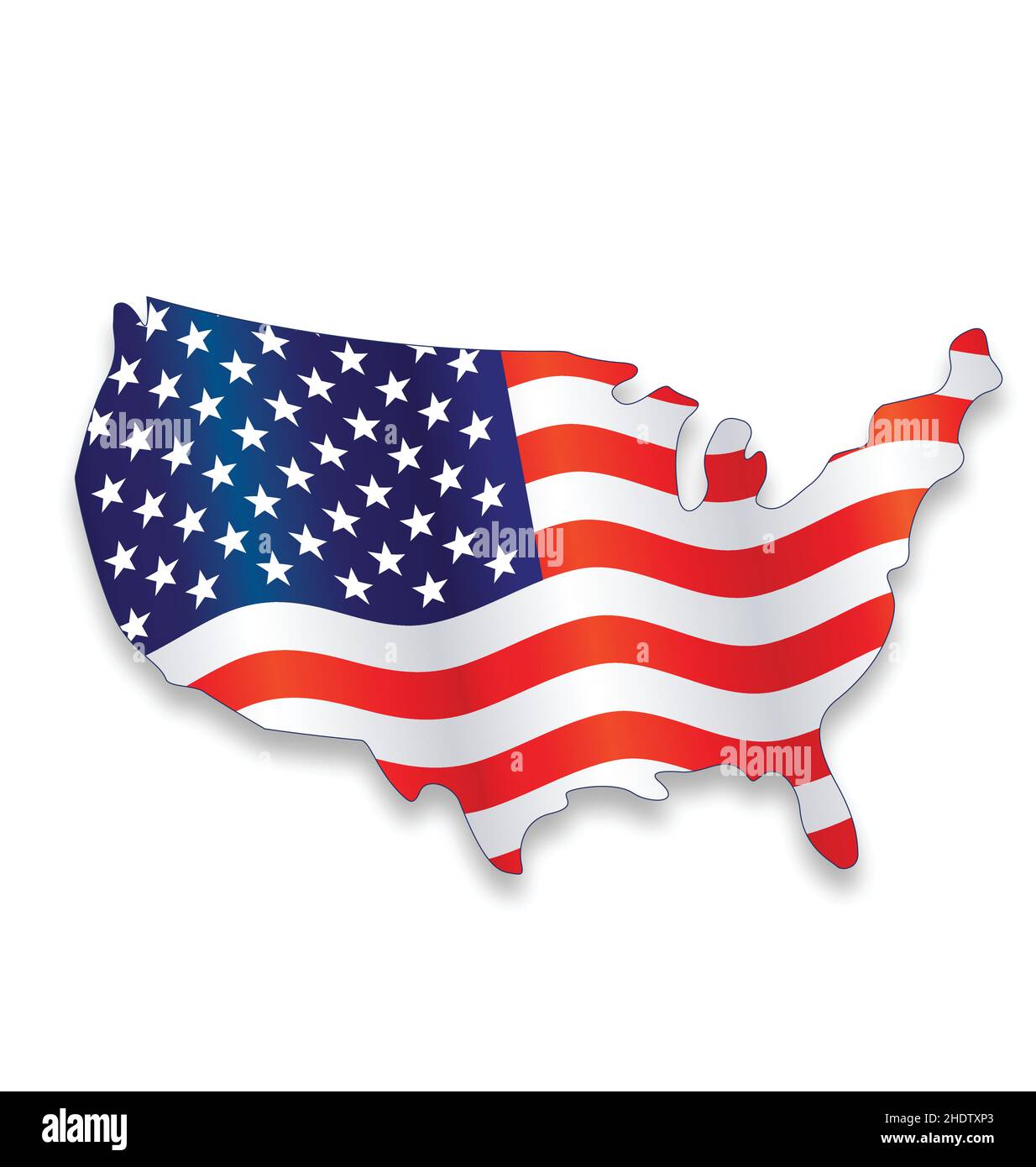 Lot De 2 Autocollants En Vinyle Texas De 10 Cm - Drapeau De L'Amérique