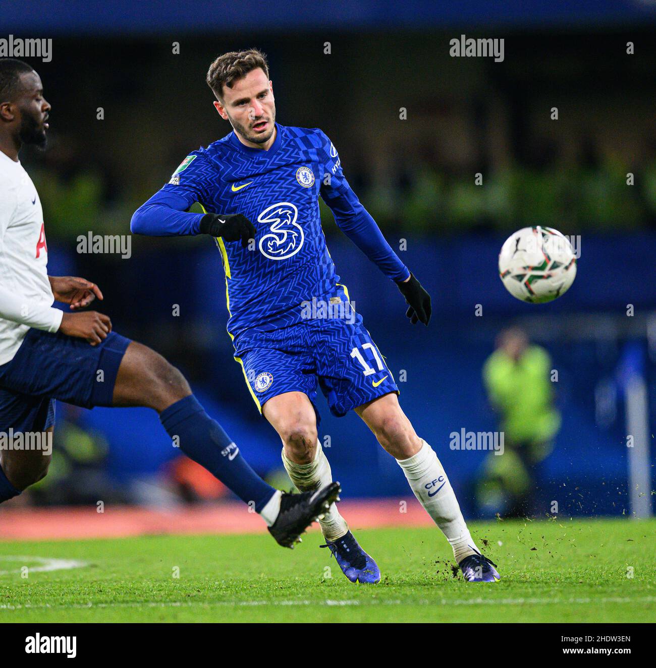 Londres, Royaume-Uni.05th janvier 2022.05 janvier - Chelsea / Tottenham Hotspur - Carabao Cup - Stamford Bridge Saul pendant le match de la Carabao Cup au pont Stamford.Crédit photo : crédit: Mark pain/Alamy Live News Banque D'Images