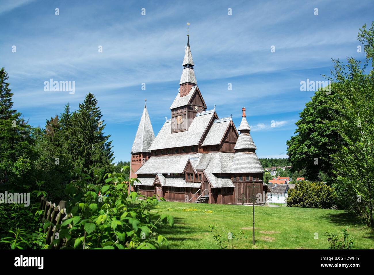 église de gustav adolf rod, gustav adolf churchs Banque D'Images
