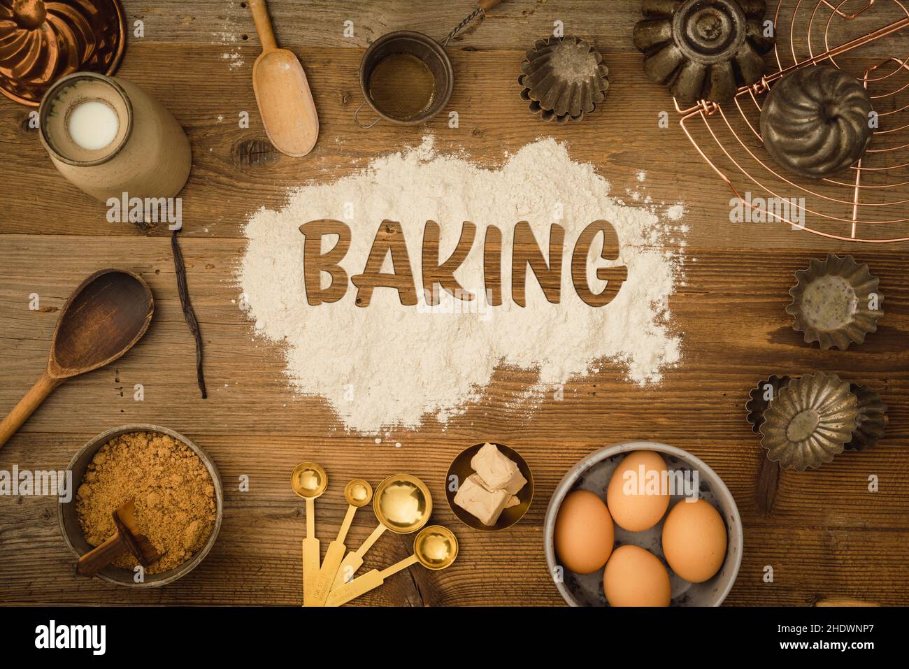 cuisson, ingrédients, ingrédients Banque D'Images