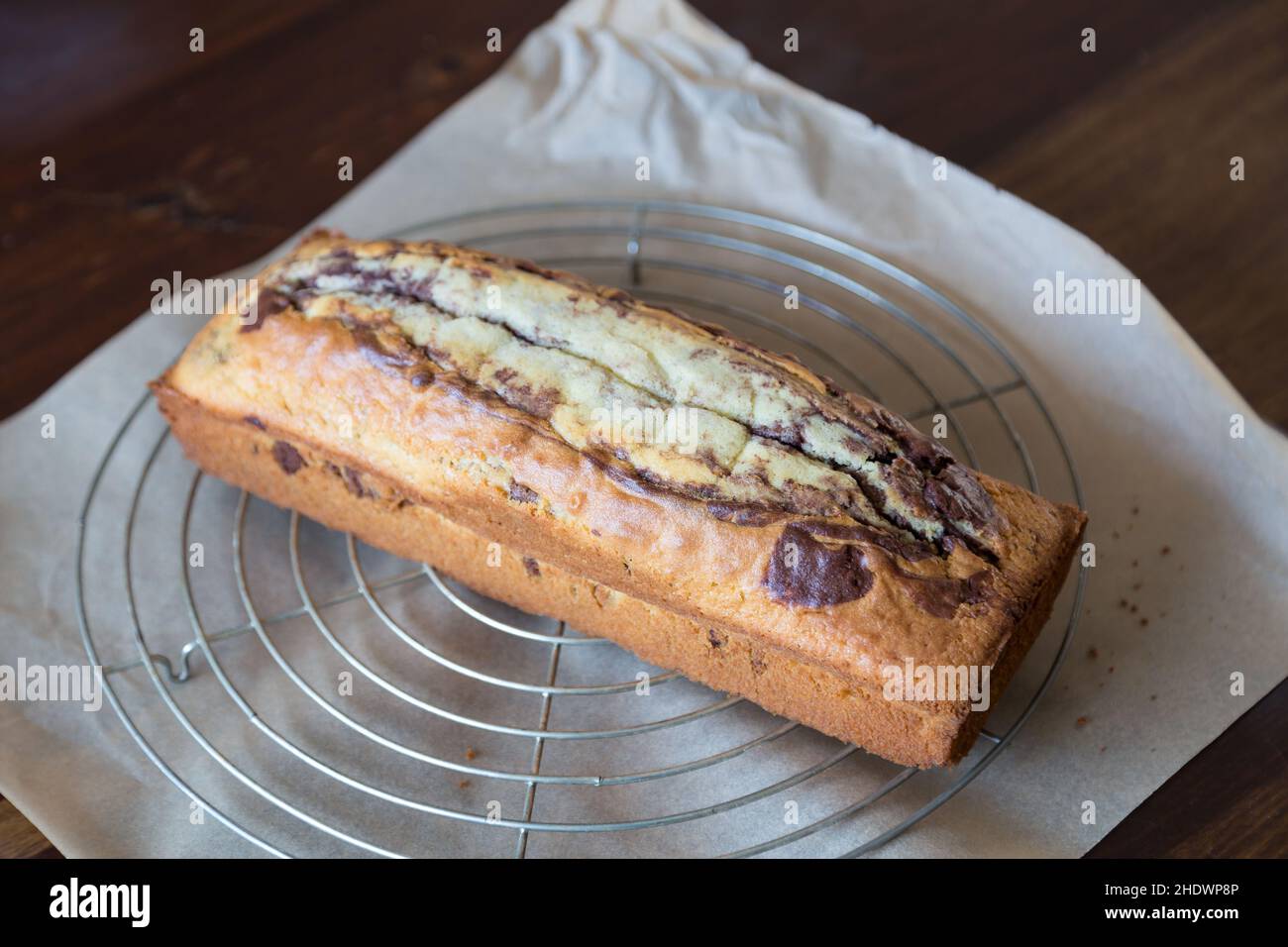desserts, gâteaux de marbre, moule à gâteau, desserts, gâteaux de marbre,moules à gâteaux Banque D'Images
