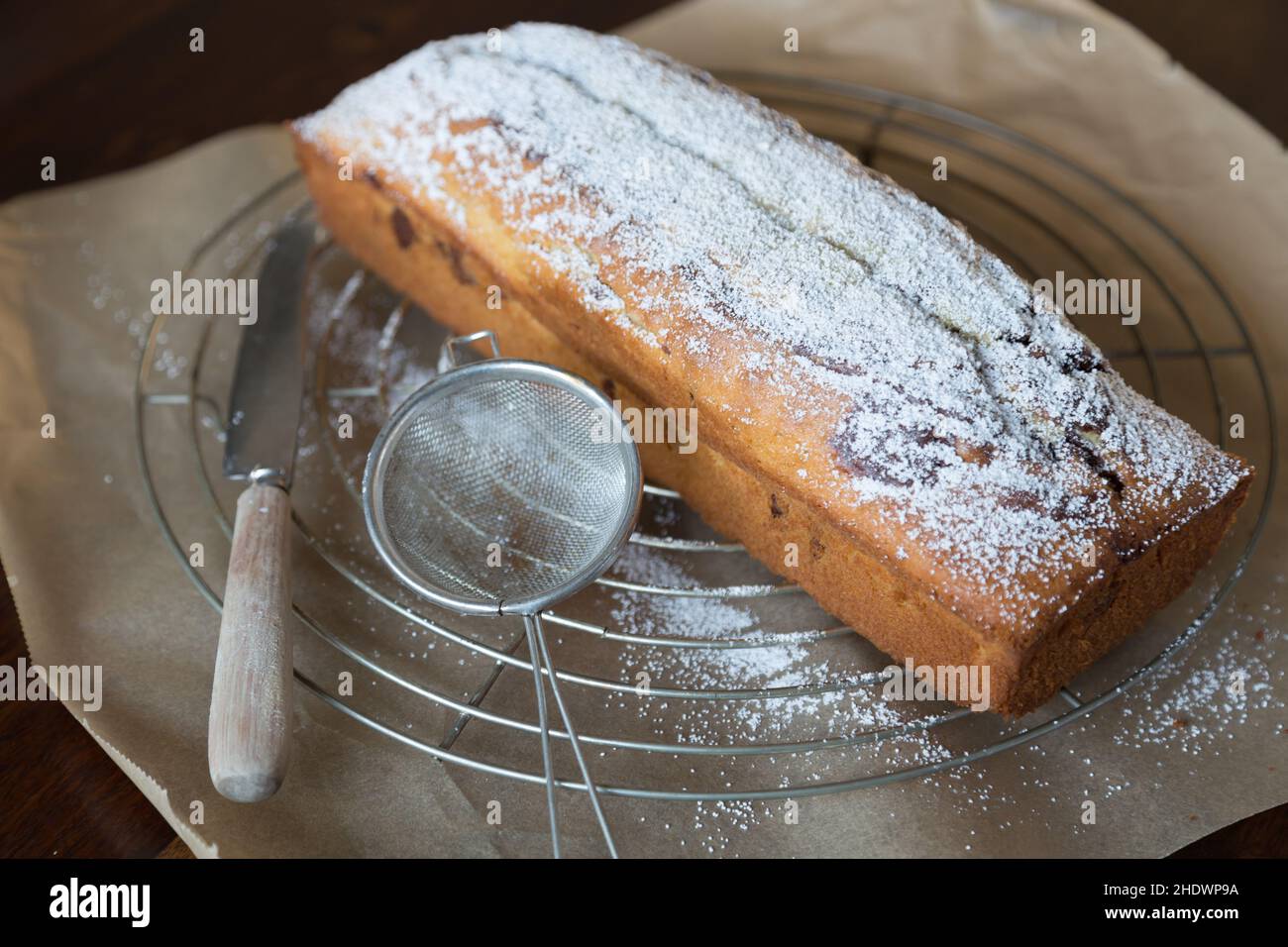 dessert, gâteau de marbre, cuisine traditionnelle, desserts, gâteaux de marbre Banque D'Images