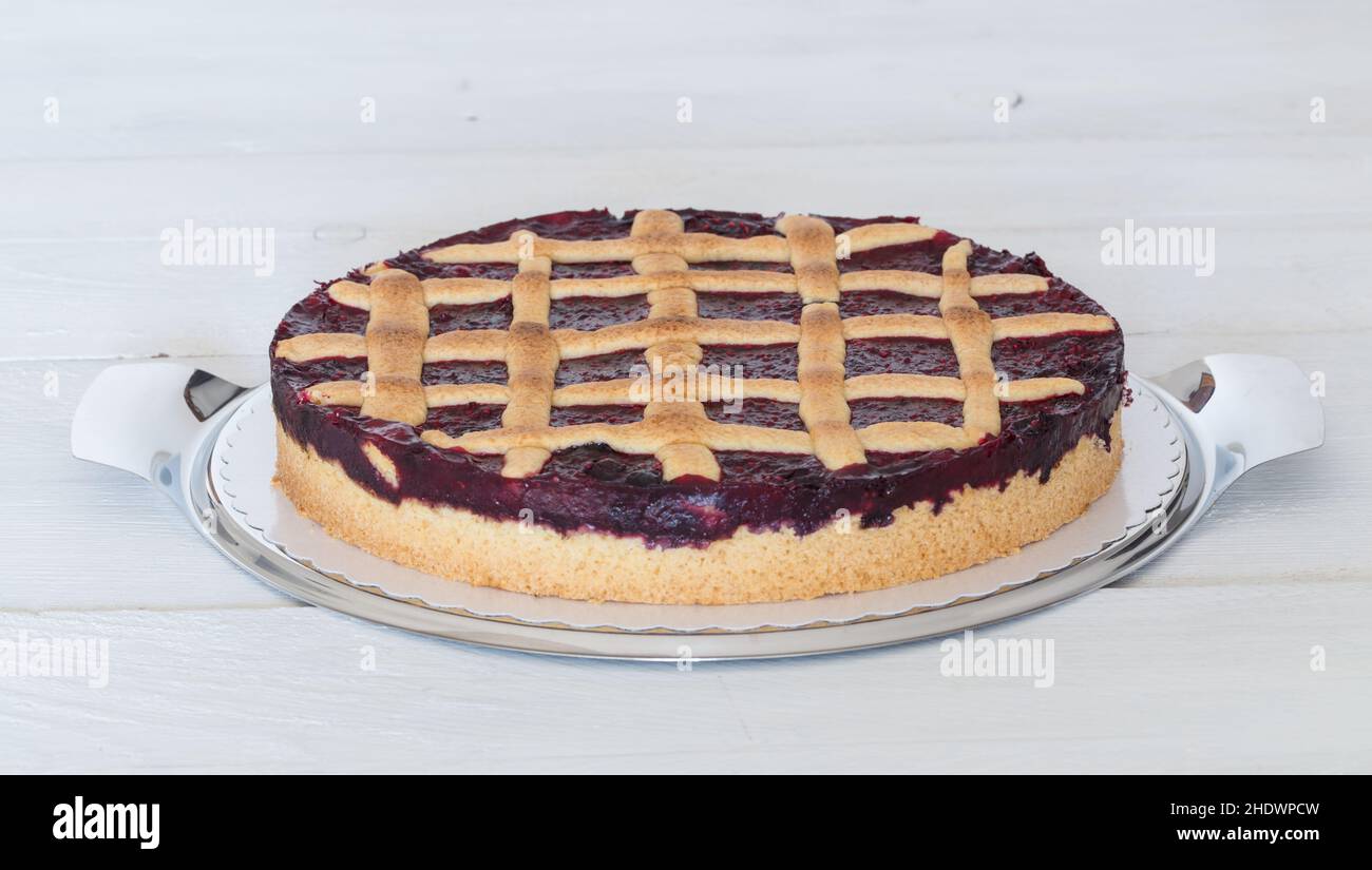 tarte aux fruits rouges, tartes aux fruits rouges Banque D'Images