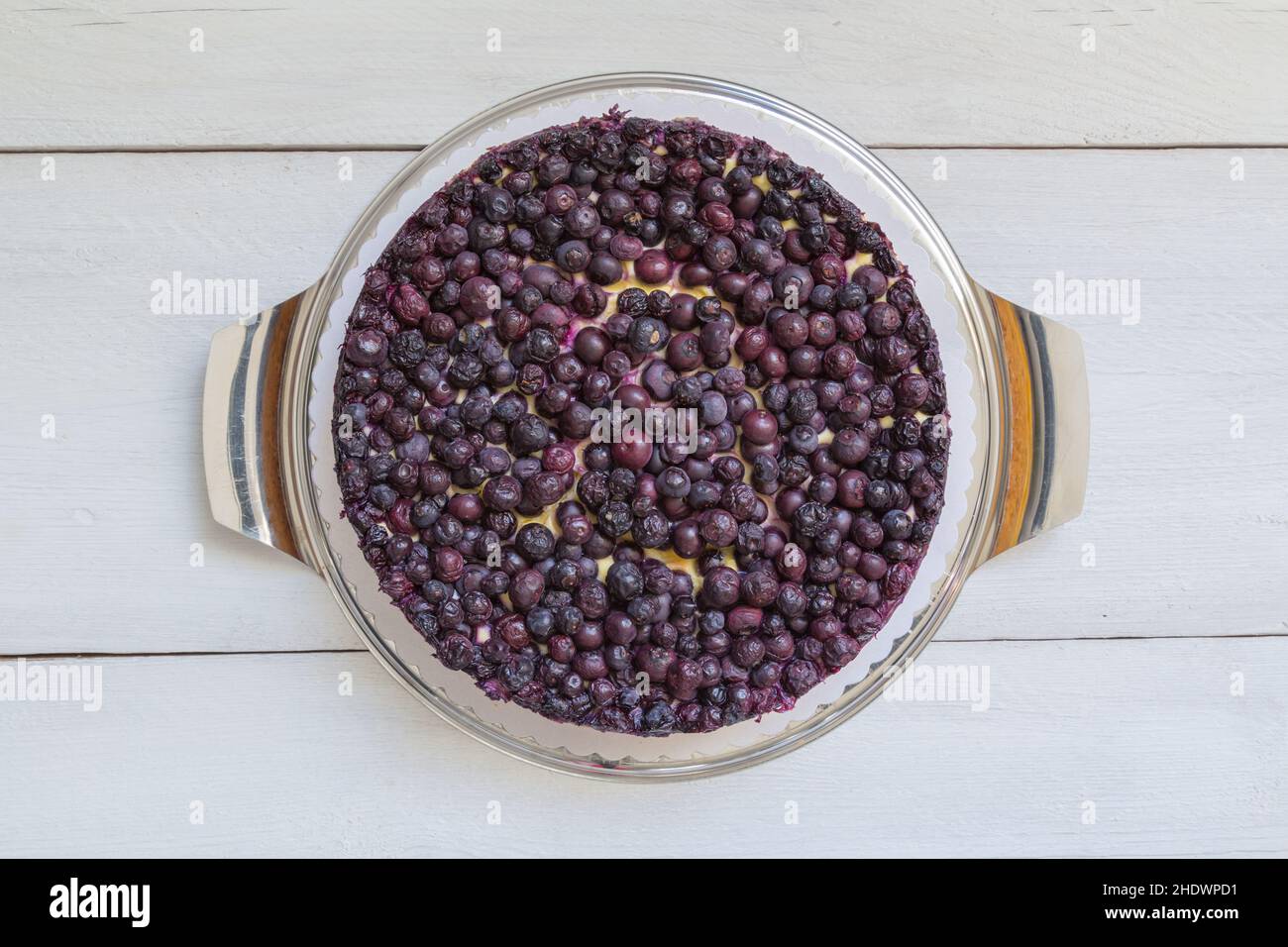 bleuets, cheesecake, myrtille, cheesecakes Banque D'Images