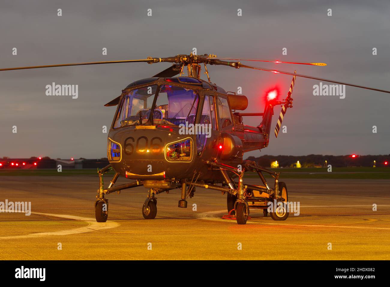 Navy Wings Heritage Flight Westland Wasp XT420, Banque D'Images