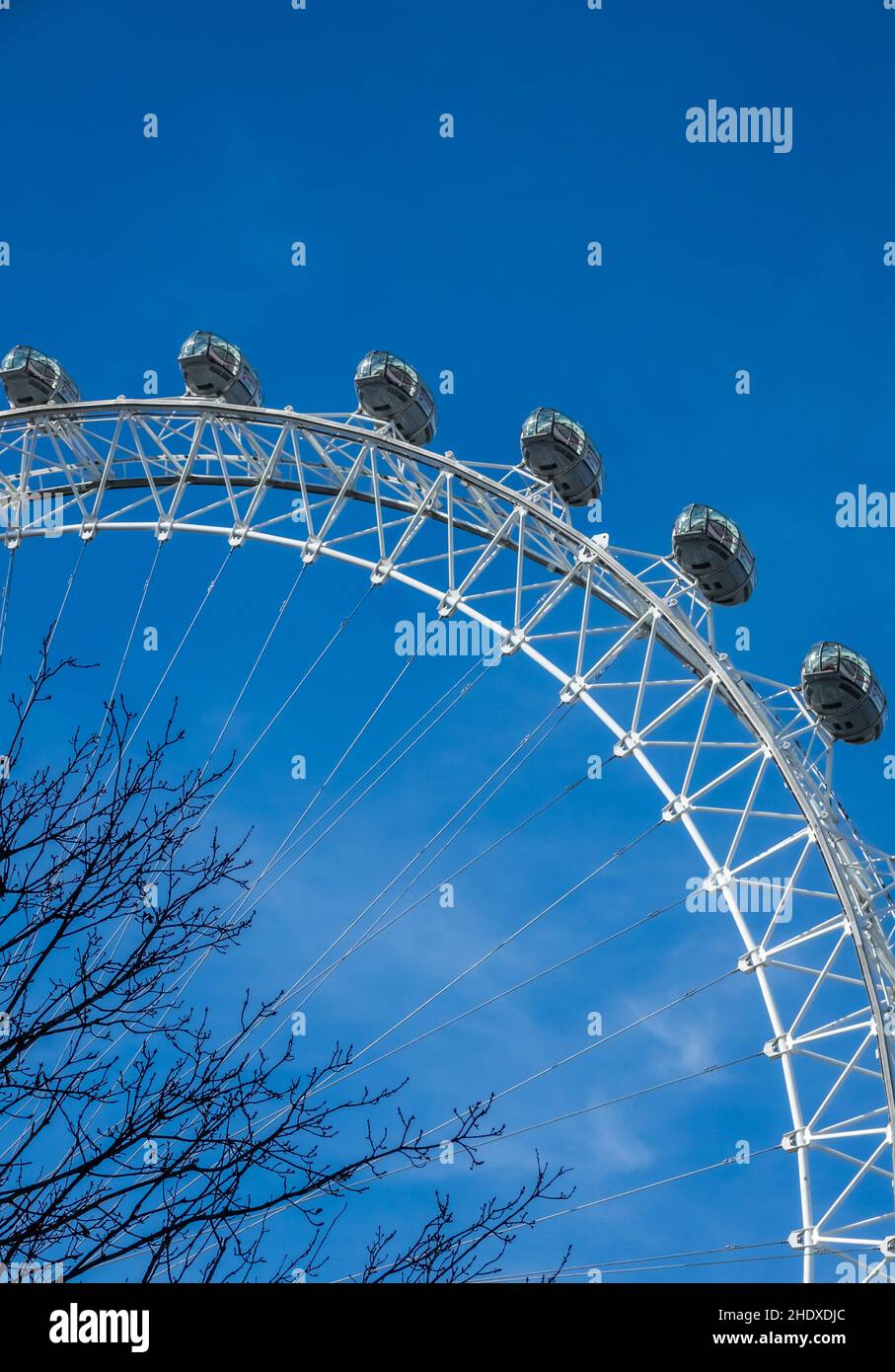 grande roue, roue millénaire, roues ferris, roues millénaire Banque D'Images