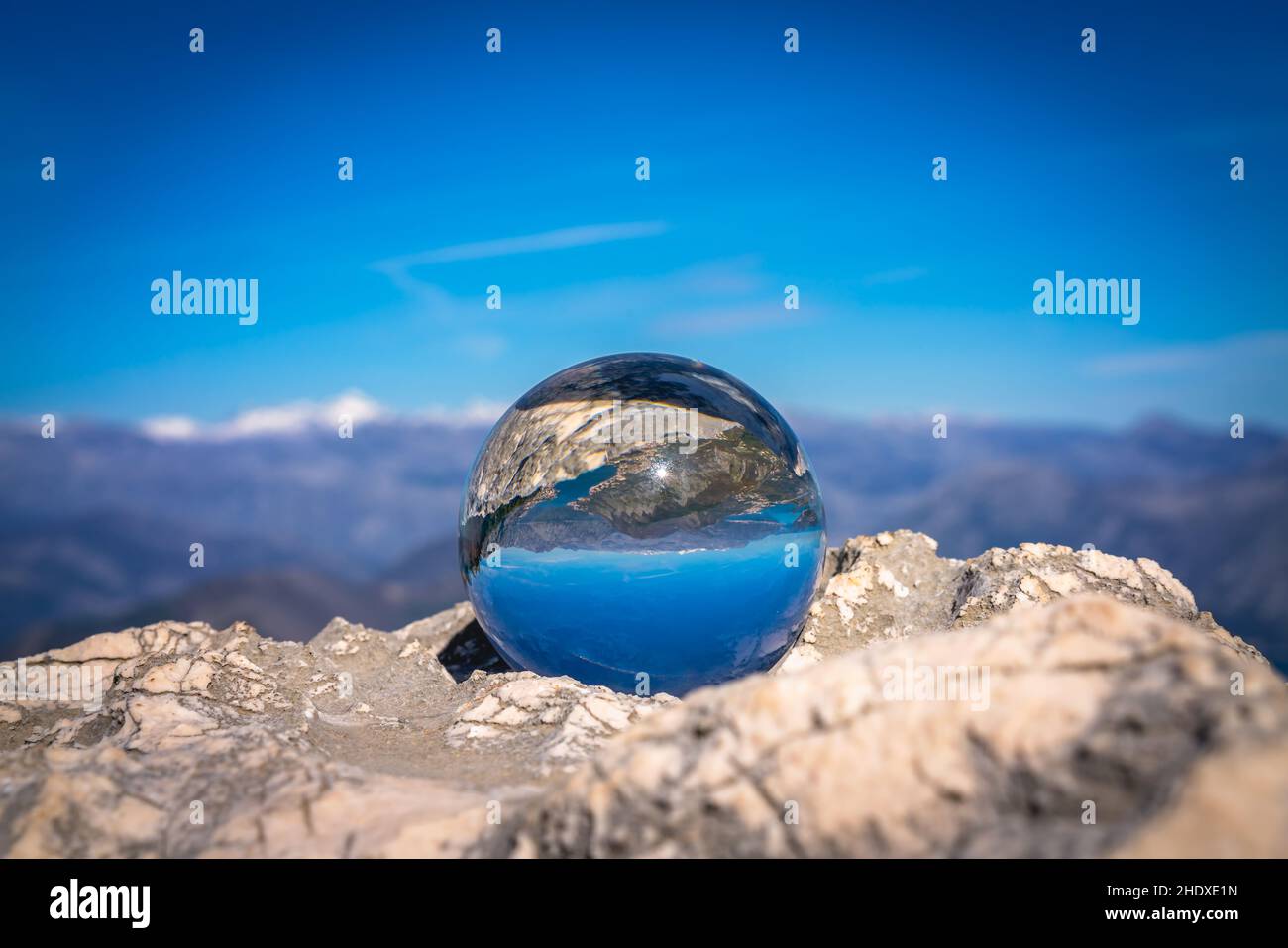 parc national, boule de cristal, lovcen, parcs nationaux, boules de cristal Banque D'Images