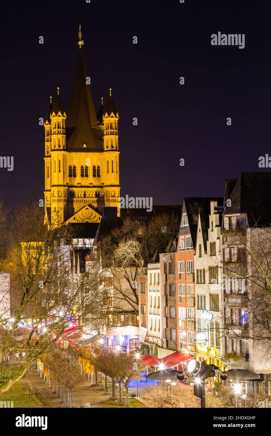 cologne, brut st martin, eaux de cologne, brut st martins Banque D'Images