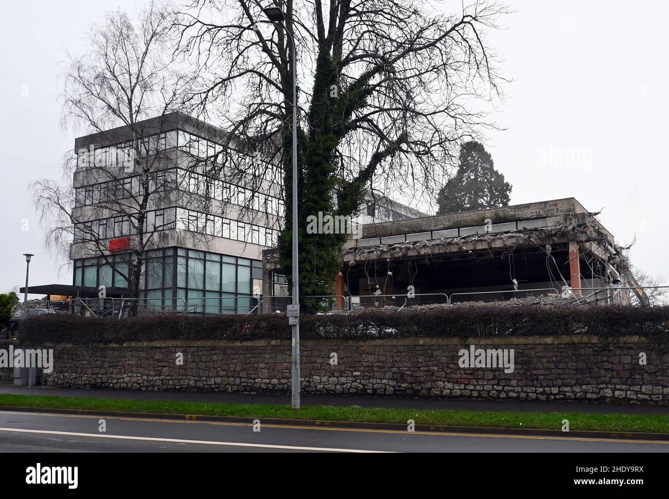 BBC Wales Broadcasting House Cardiff Royaume-Uni Banque D'Images