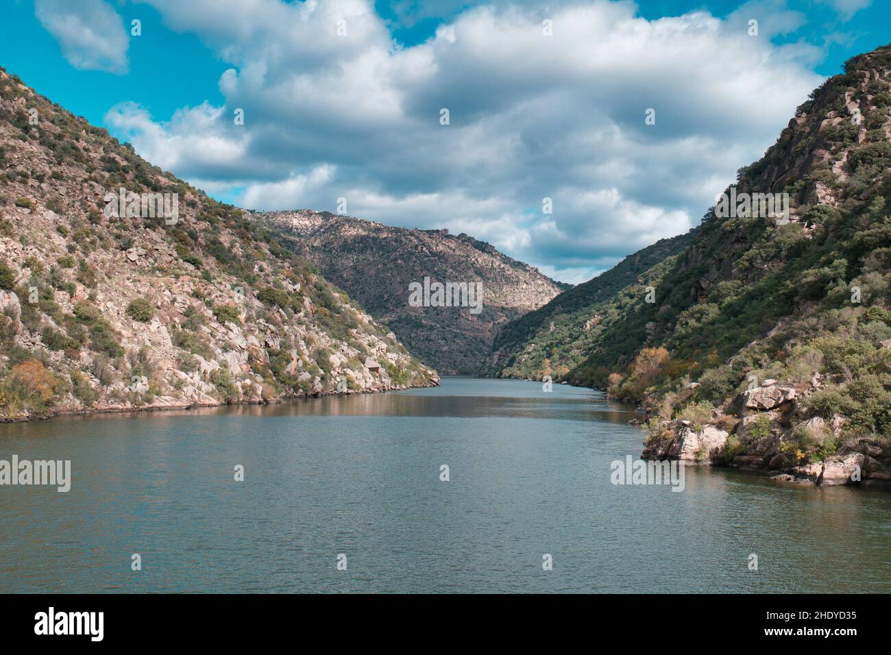 Vallée supérieure du Douro Banque D'Images
