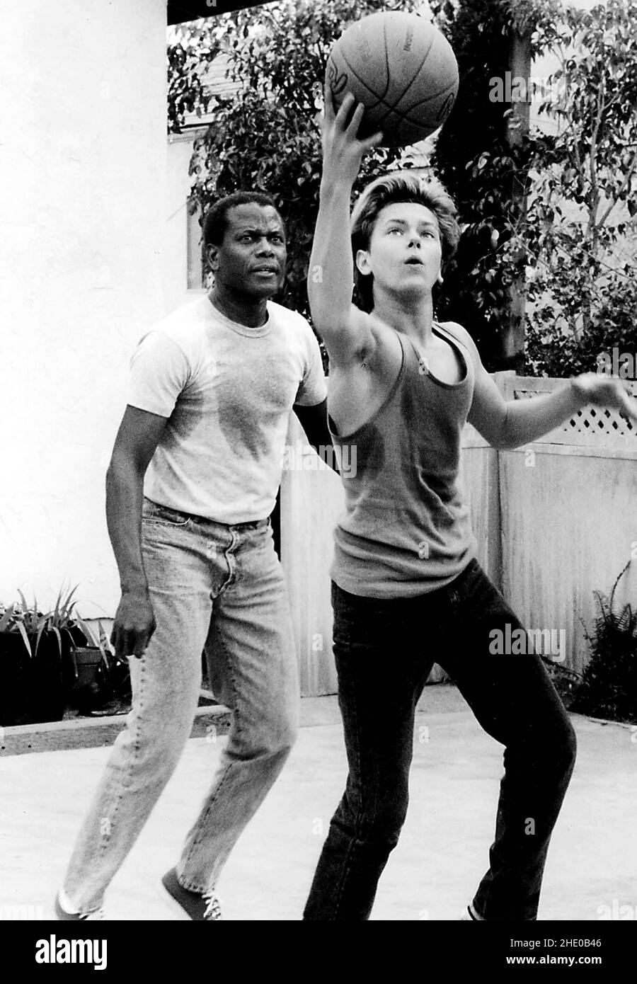A11553.''LITTLE NIKITA''.SIDNEY POITIER RIVER PHOENIX.FOURNI PAR:(Credit image: Ã‚© Globe photos/ZUMA Wire) Banque D'Images