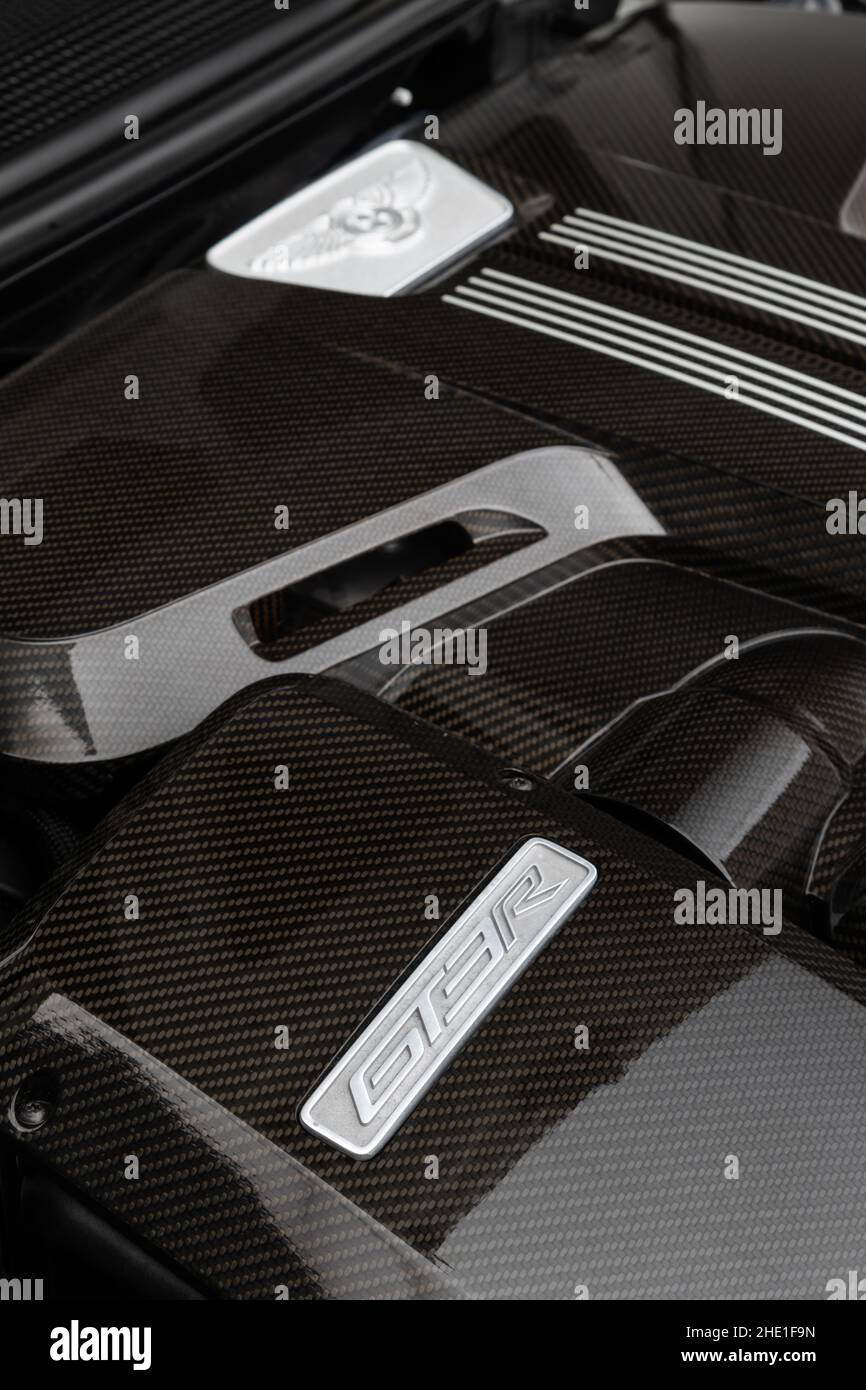 Détails des images de la Bentley Continental GT3R Banque D'Images