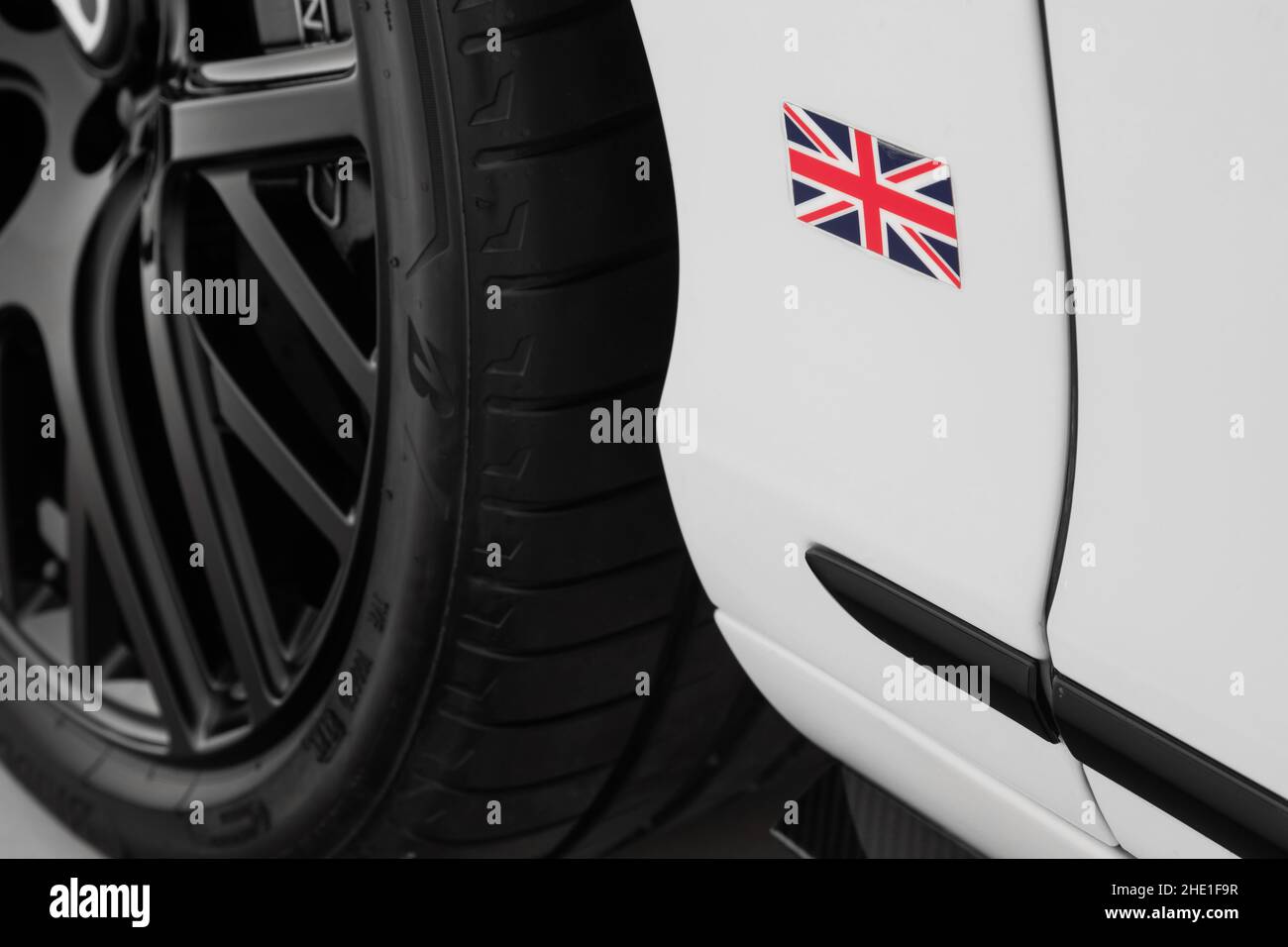 Détails des images de la Bentley Continental GT3R Banque D'Images