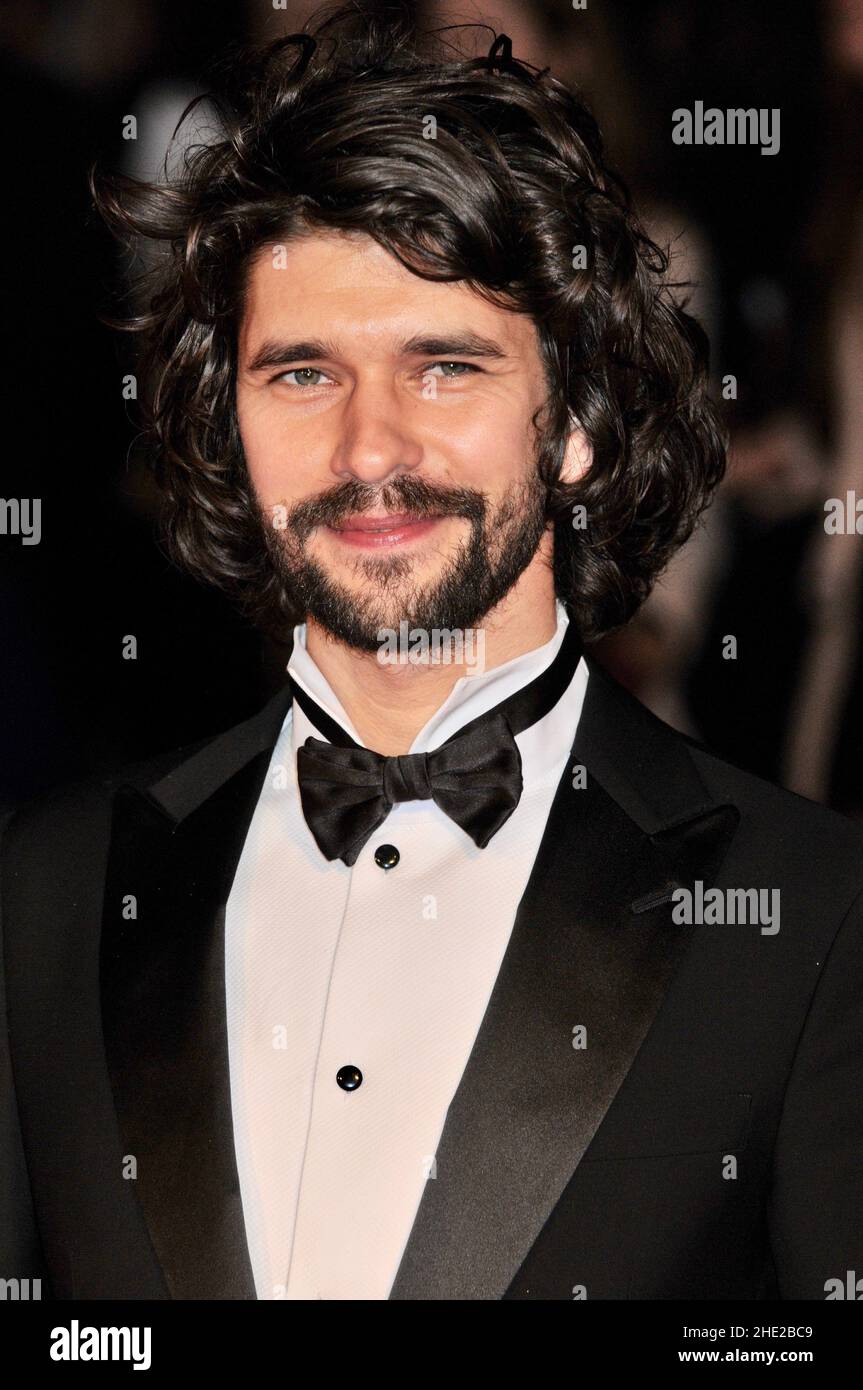 Ben Whishaw, première mondiale de 'Spectre', Royal Albert Hall, Londres.ROYAUME-UNI Banque D'Images