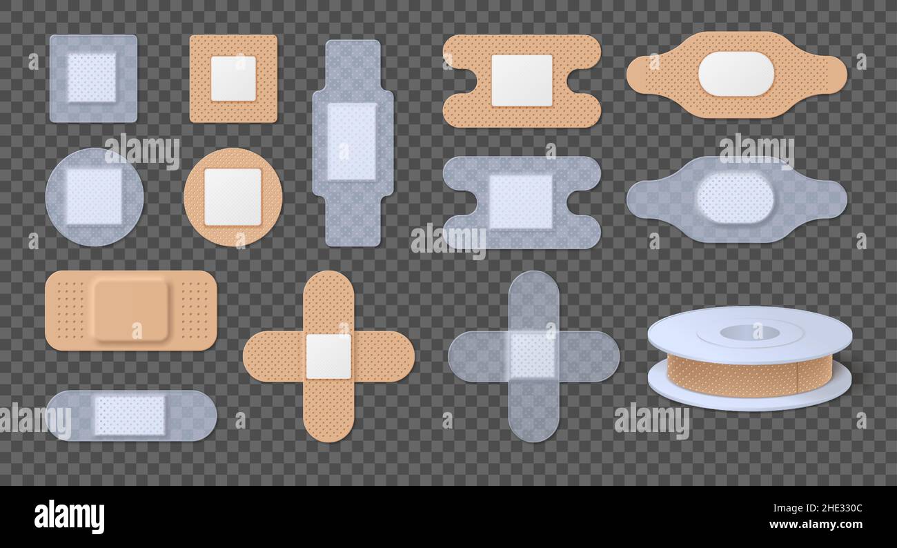 Lot De 9 Bandes Élastiques Auto-Adhésives + 2 Clips Métal - Bandage Poignet, Genou, Cheville Réutilisable - 7