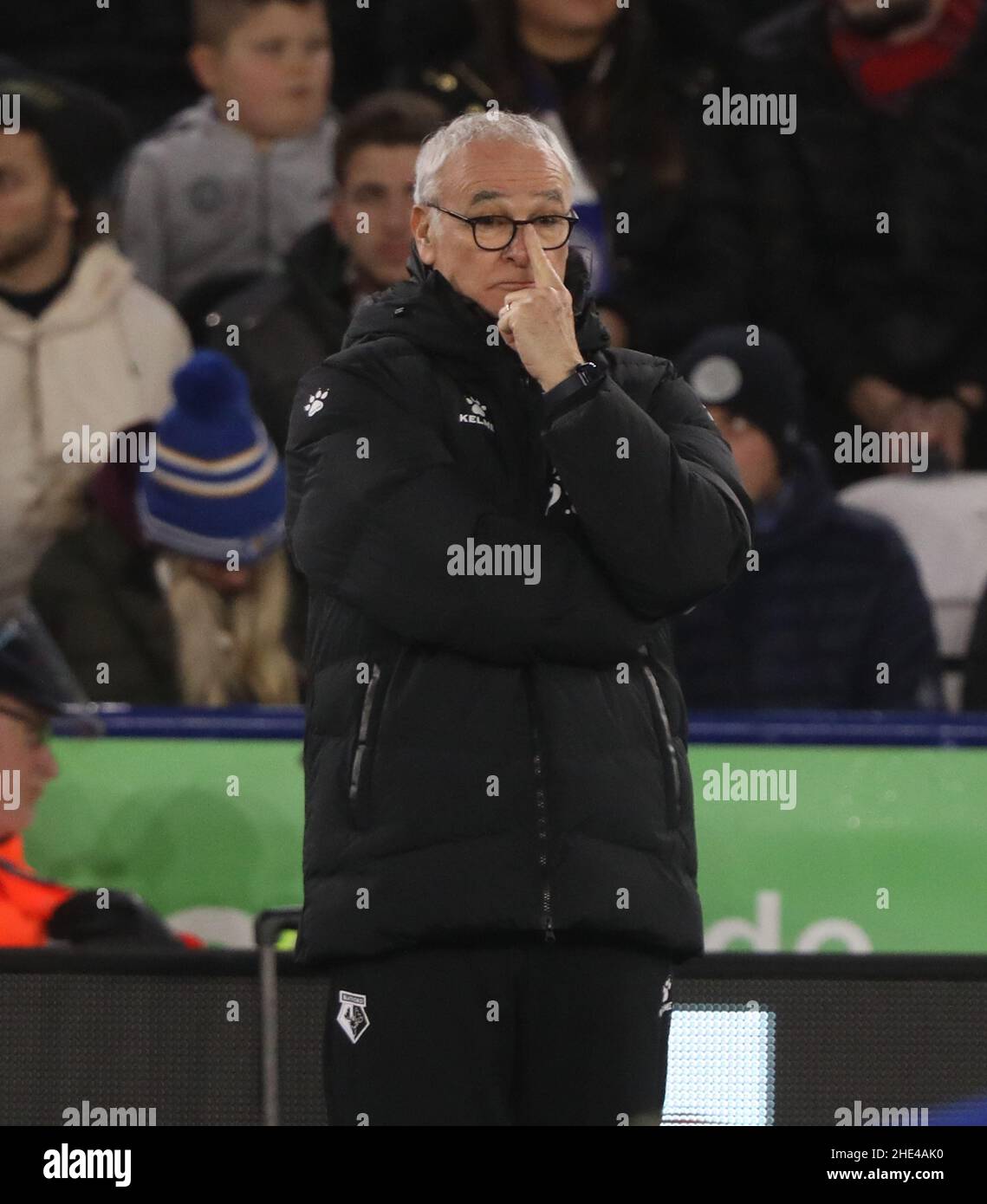 Leicester, Royaume-Uni.08th janvier 2022.Claudio Ranieri (directeur de Watford) au match rond Leicester City contre Watford Emirates FA Cup 3rd, au King Power Stadium, Leicester, Royaume-Uni, le 8 janvier 2022 crédit: Paul Marriott/Alay Live News Banque D'Images