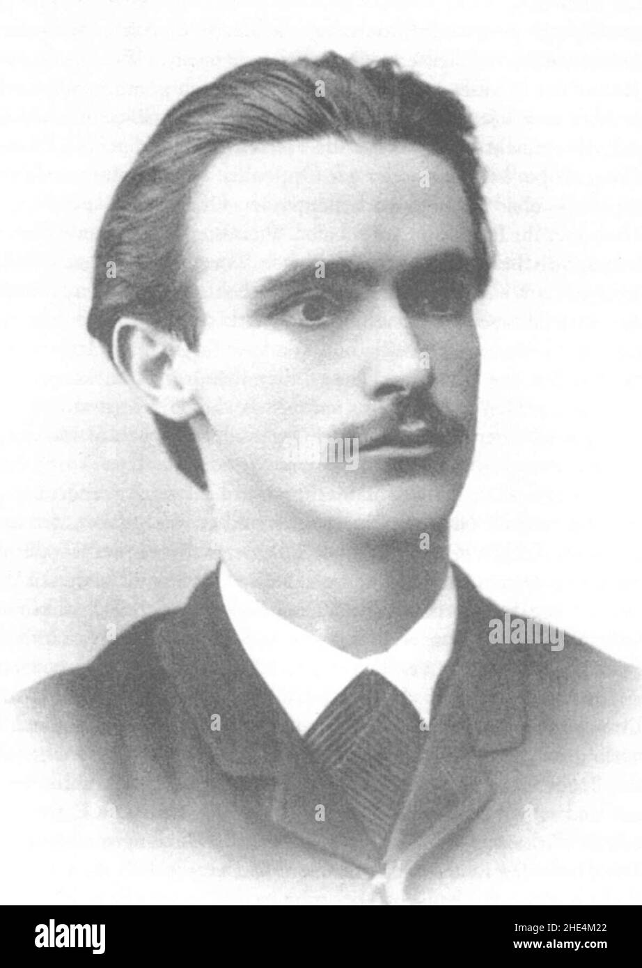 Rudolf Steiner 1889a. Banque D'Images