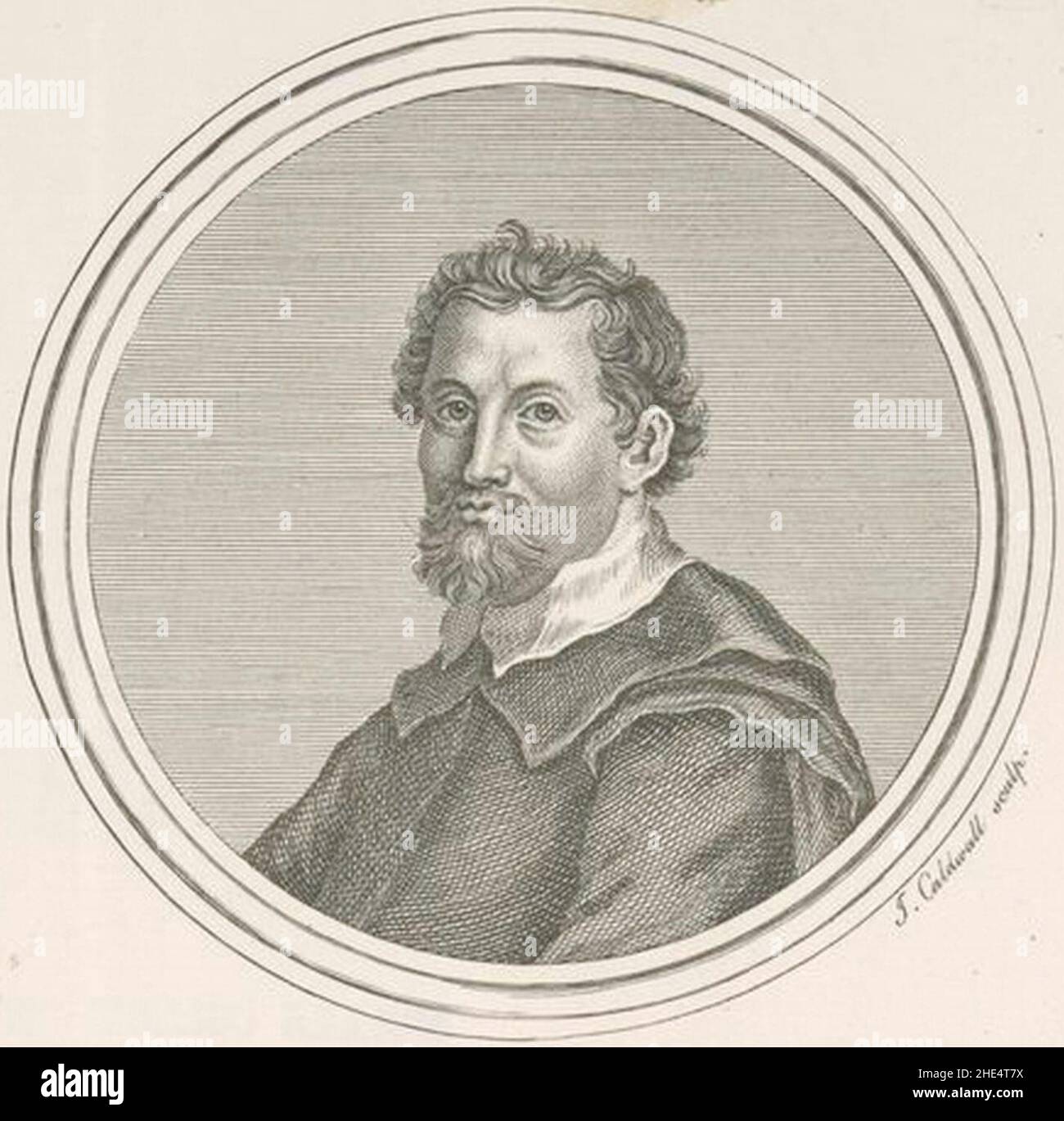 Ruggiero Giovannelli par James Caldwall. Banque D'Images