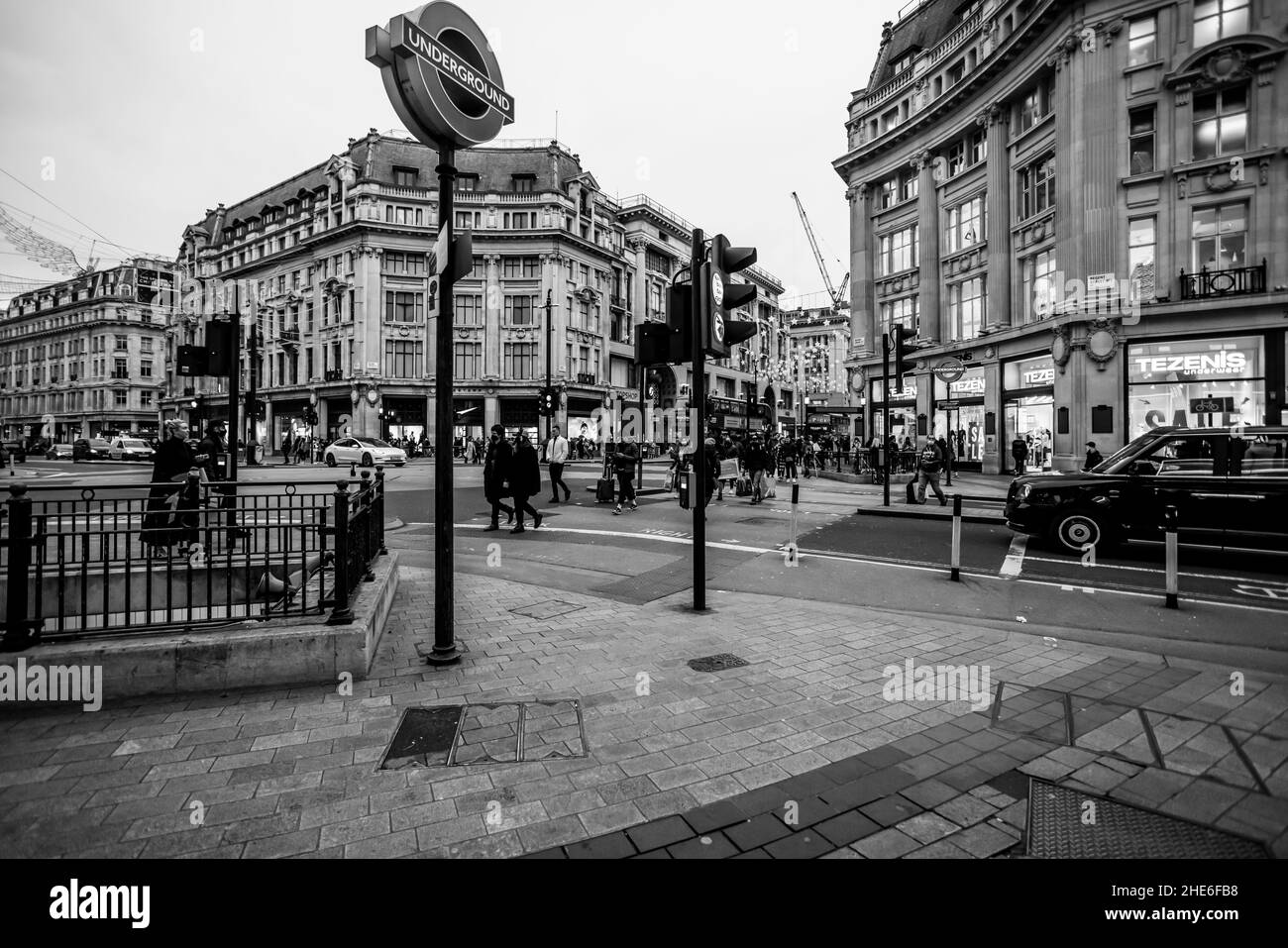 Londres et le West End Banque D'Images