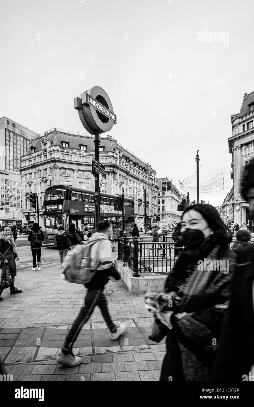 Londres et le West End Banque D'Images