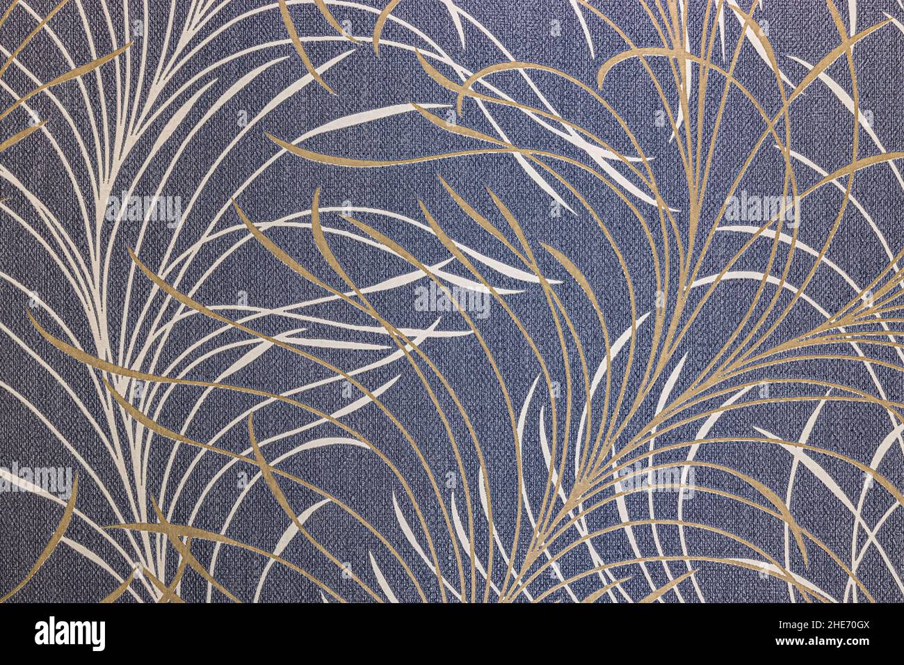 texture de fond d'écran vintage en tissu avec motif de répétition Banque D'Images