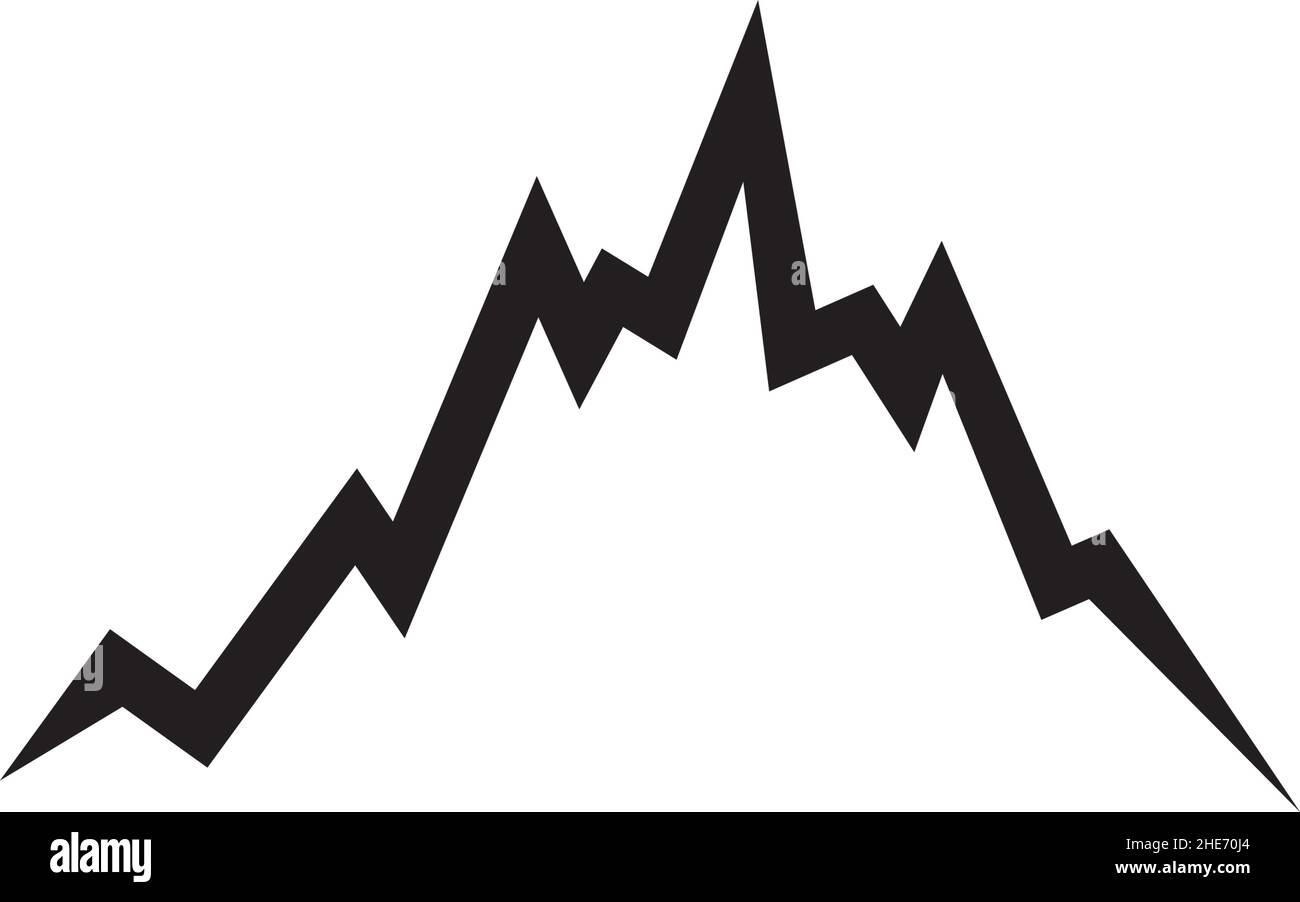 Logo du vêtement avec icône représentant une montagne vectorielle Image  Vectorielle Stock - Alamy