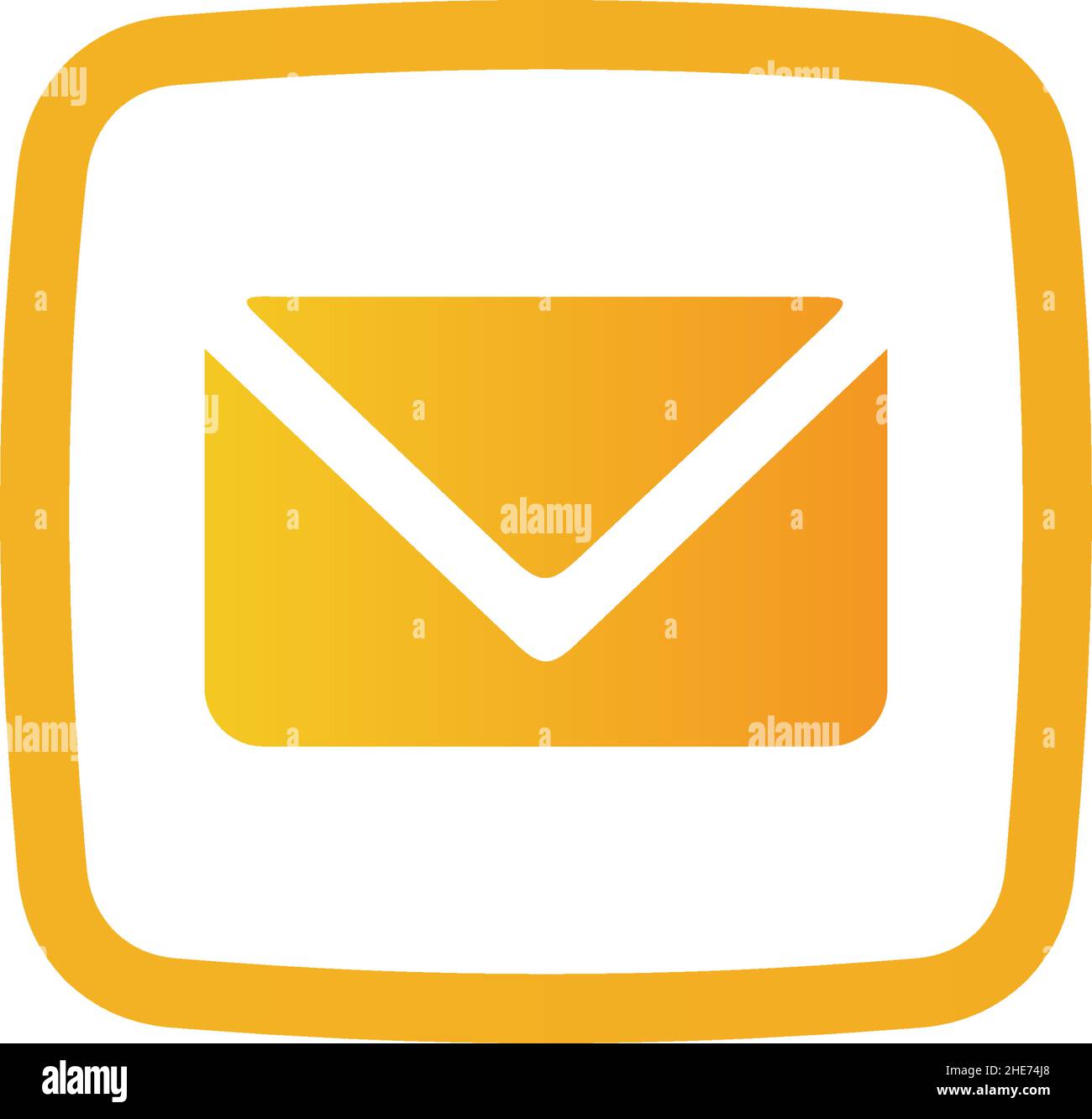 Logo vectoriel de l'icône de l'application expéditeur de message Illustration de Vecteur