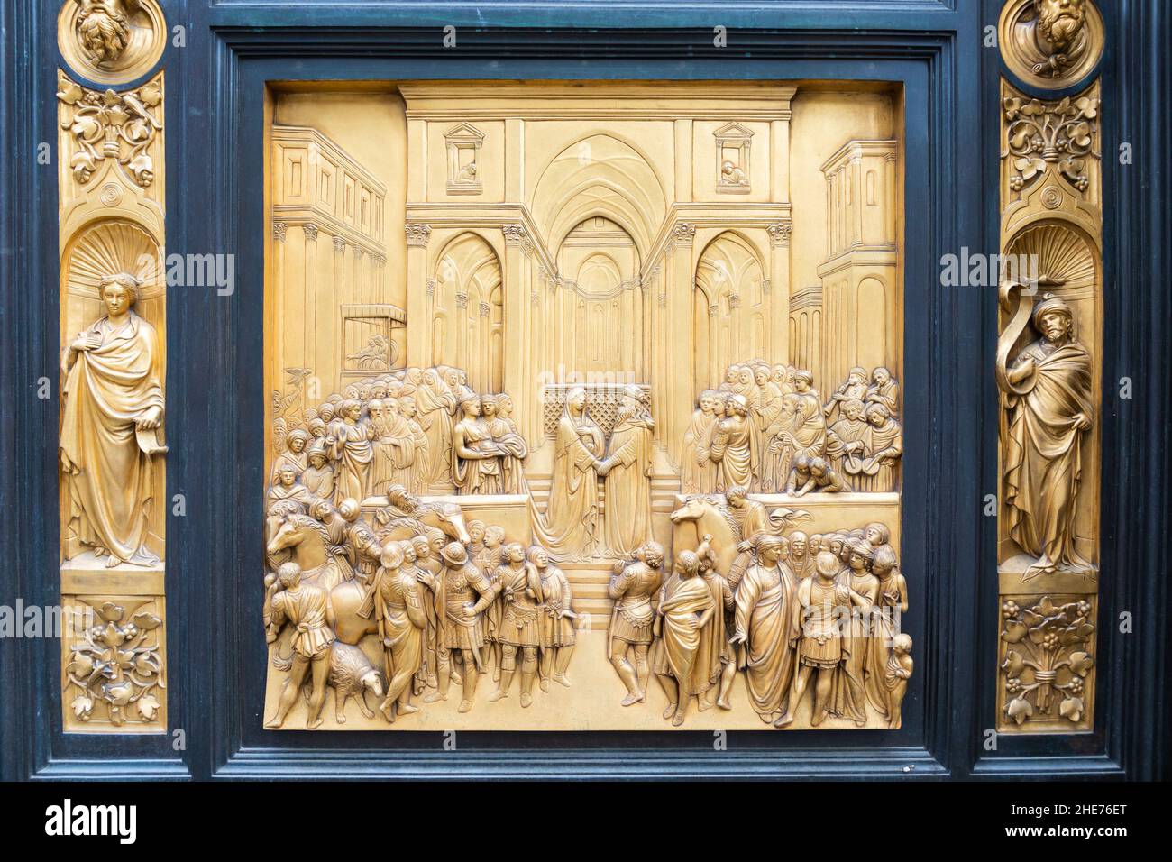 Porte du Paradis de Florence : ancienne porte principale du Baptistère