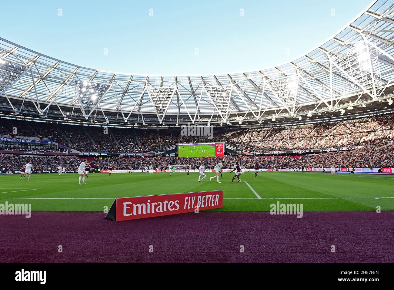 Michail Antonio #9 de West Ham United Banque D'Images