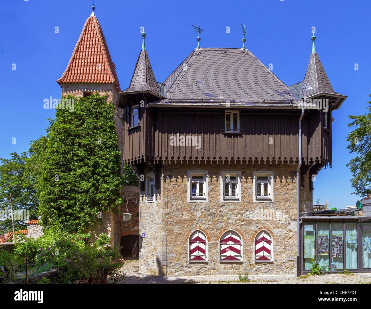 Burghalde à Kempten, Allgäu, Bavière, Allemagne Banque D'Images