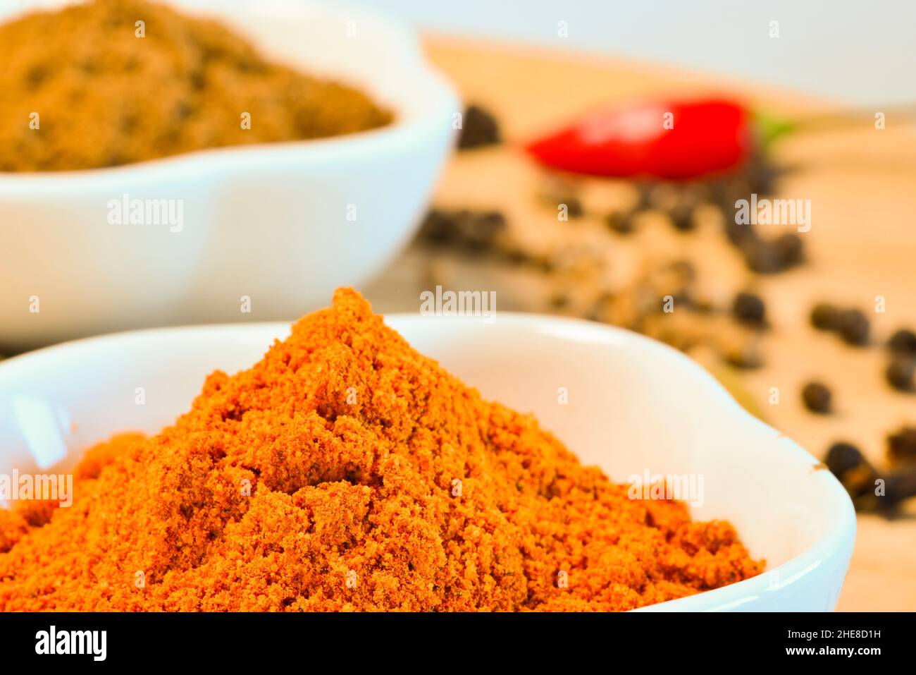 Arabian Spice Mix Ras-el-Hanout en gros plan Banque D'Images
