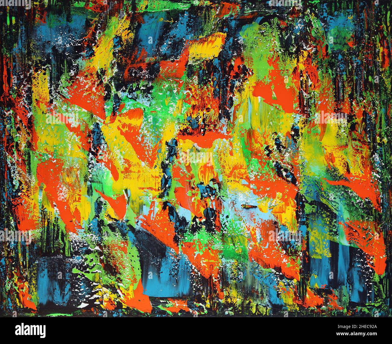 Texture d'arrière-plan de peinture d'art abstrait Banque D'Images