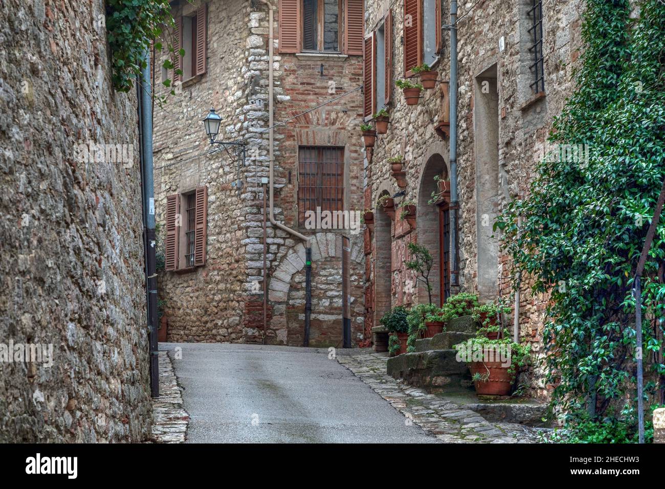 Corciano, Pérouse, Ombrie, Italie Banque D'Images