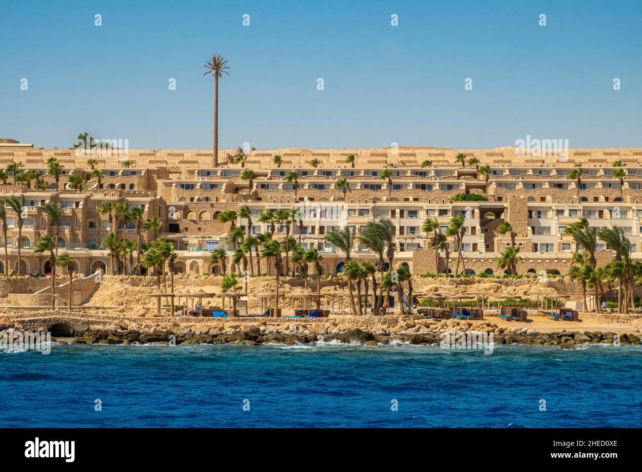 Egypte, région de la Mer Rouge, Hurghada, hôtel Banque D'Images