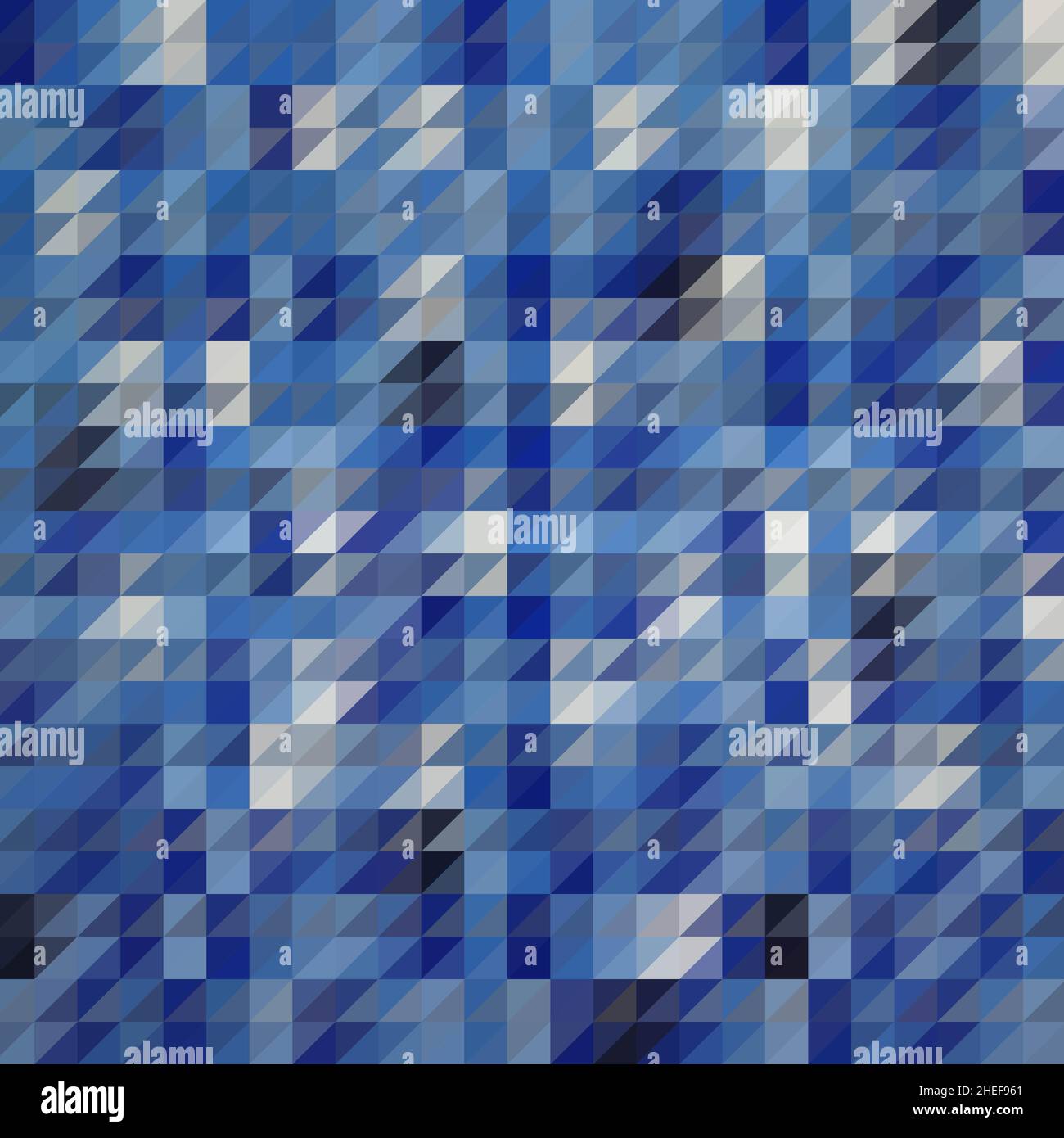 triangles bleu foncé et gris. arrière-plan abstrait. illustration géométrique vectorielle. style polygonal Banque D'Images