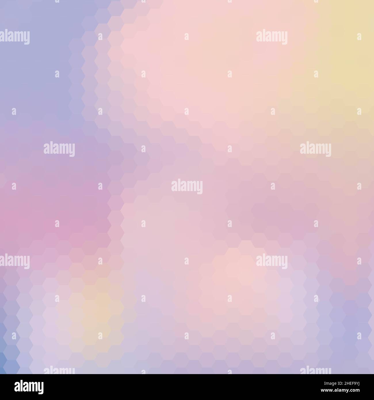 motif hexagonal pastel. style polygonal. motif mosaïque Banque D'Images