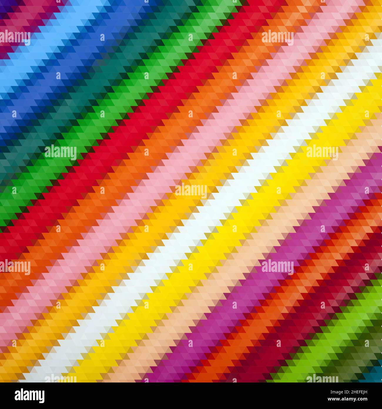 motif géométrique mosaïque dégradé couleur arrière-plan abstrait Banque D'Images