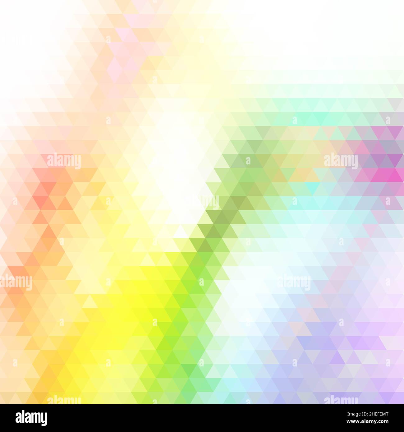 Motif triangle.Fond vectoriel transparent. Triangles pastel Banque D'Images