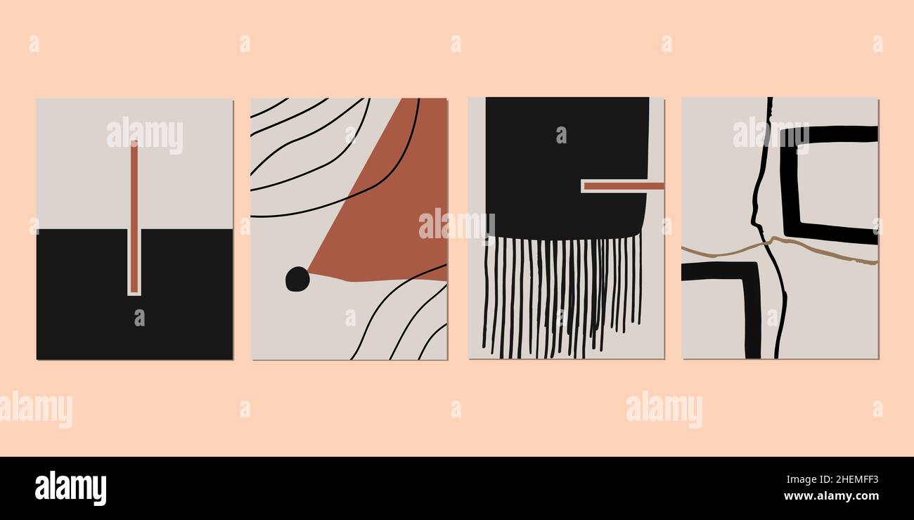 Coloré géométrique abstrait peinture moderne toile impression d'affiche minimaliste art mural photos. Illustration de Vecteur Coloré géométrique abstrait peinture moderne toile impression d'affiche minimaliste art mural photos. Illustration de Vecteur