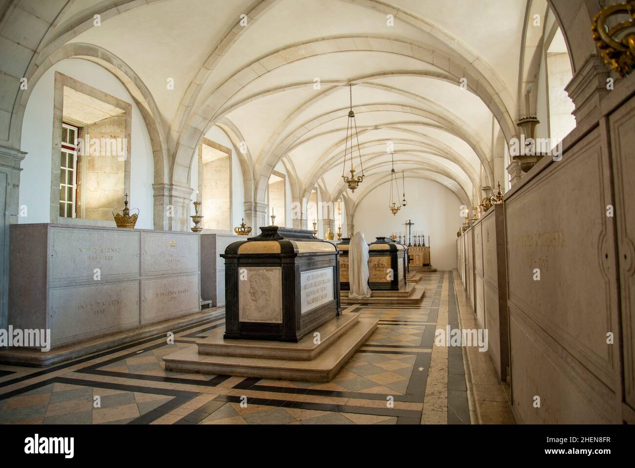 L'Igreja Sao Vicente de fora à Alfama dans la ville de Lisbonne au Portugal.Portugal, Lisbonne, octobre 2021 Banque D'Images