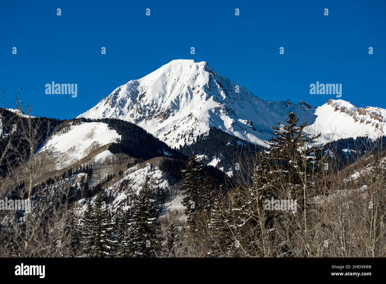 Mont Daly Banque D'Images
